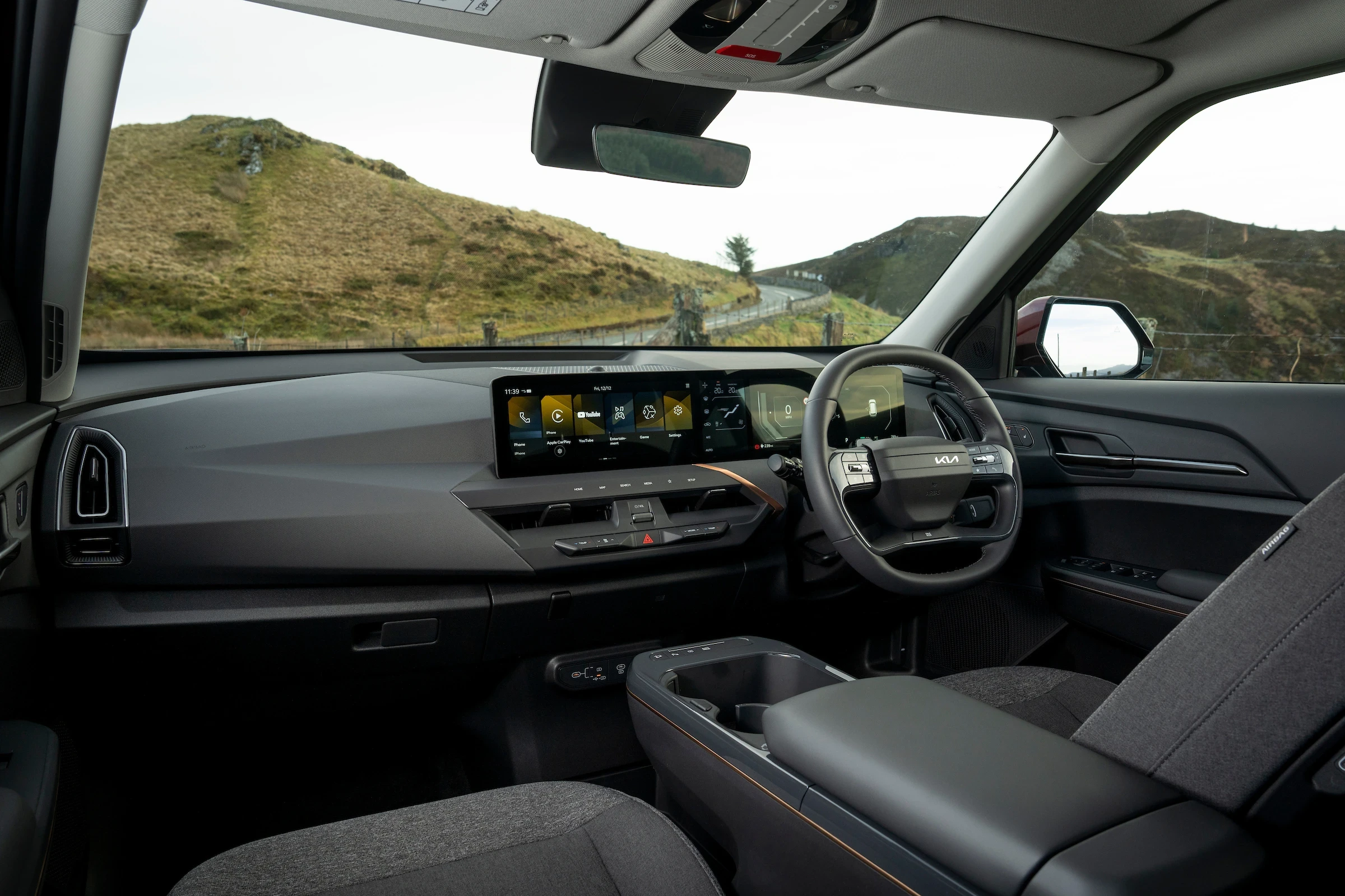 Kia EV5 Long Range AWD interior view