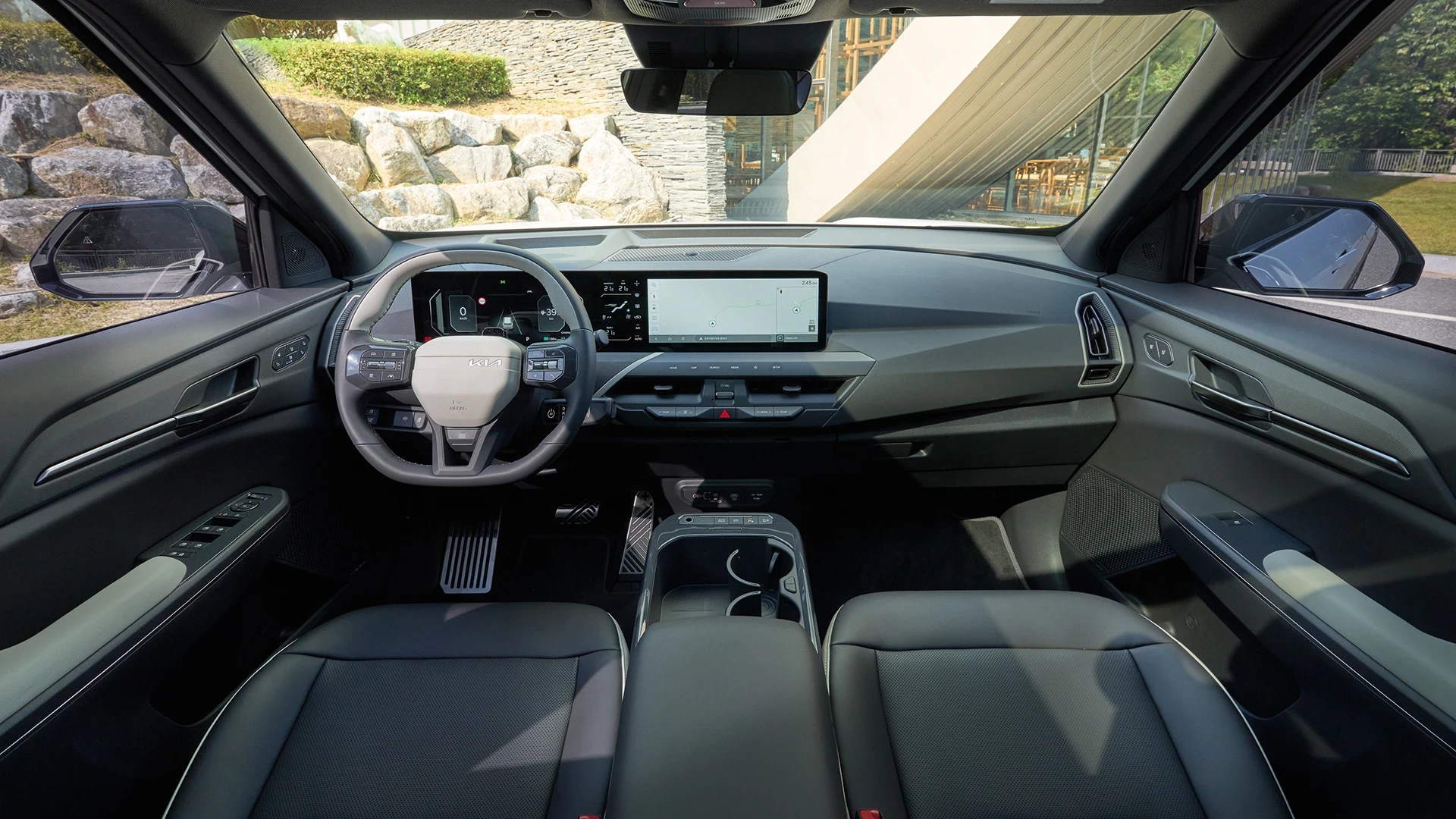 Kia EV5 Long Range AWD interior view