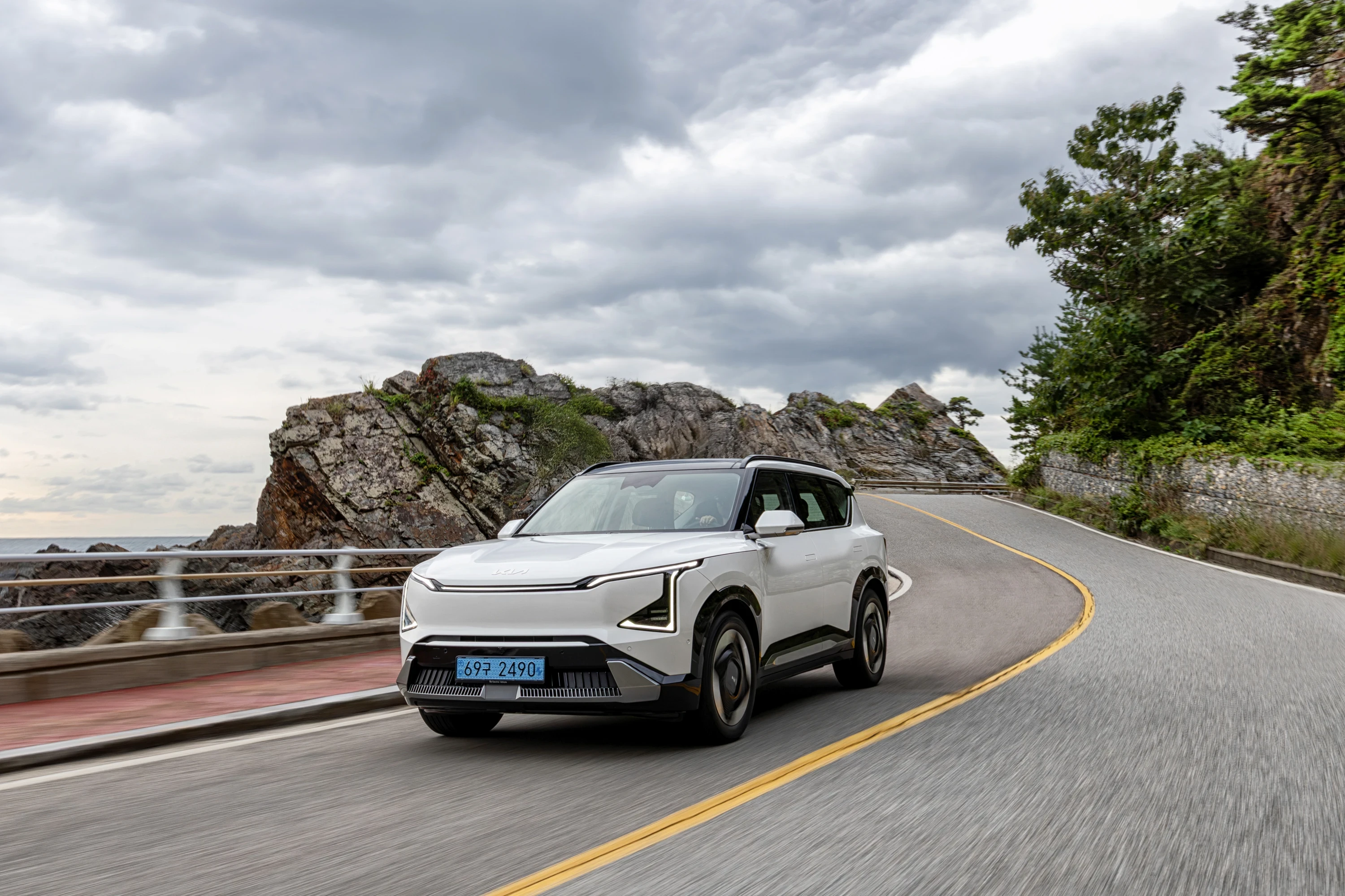 Kia EV5 Long Range AWD exterior view