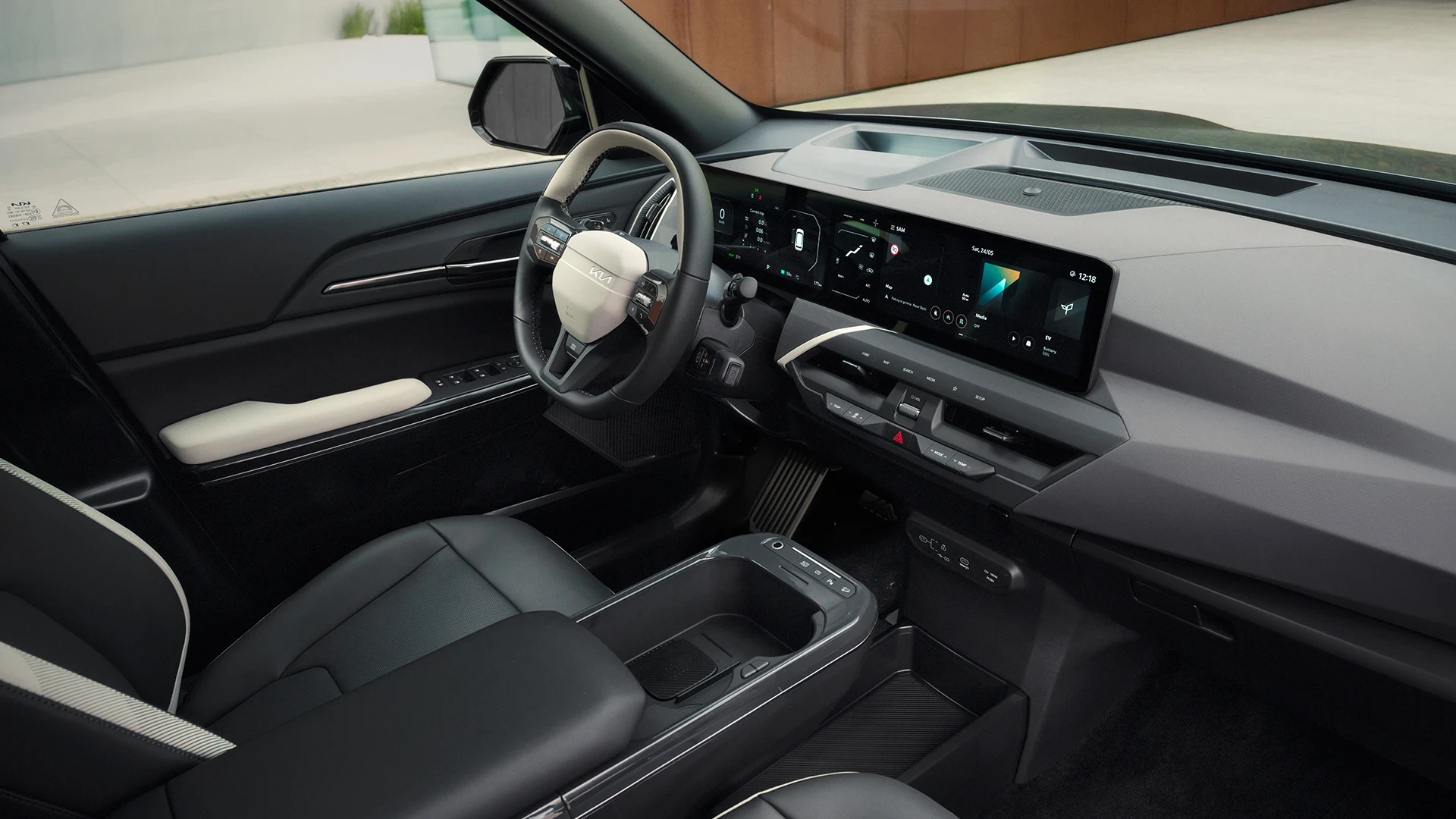 Kia EV5 Long Range AWD interior view