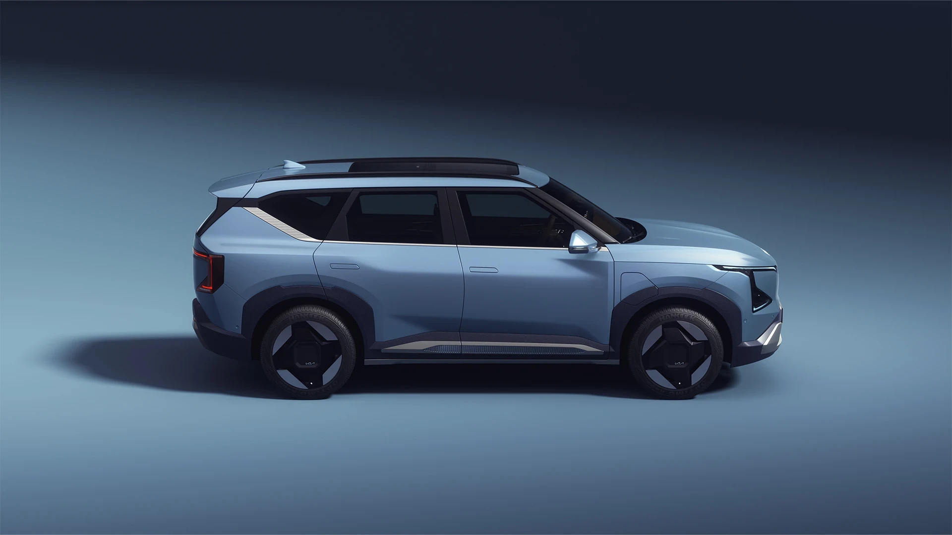 Kia EV5 Long Range AWD screens view