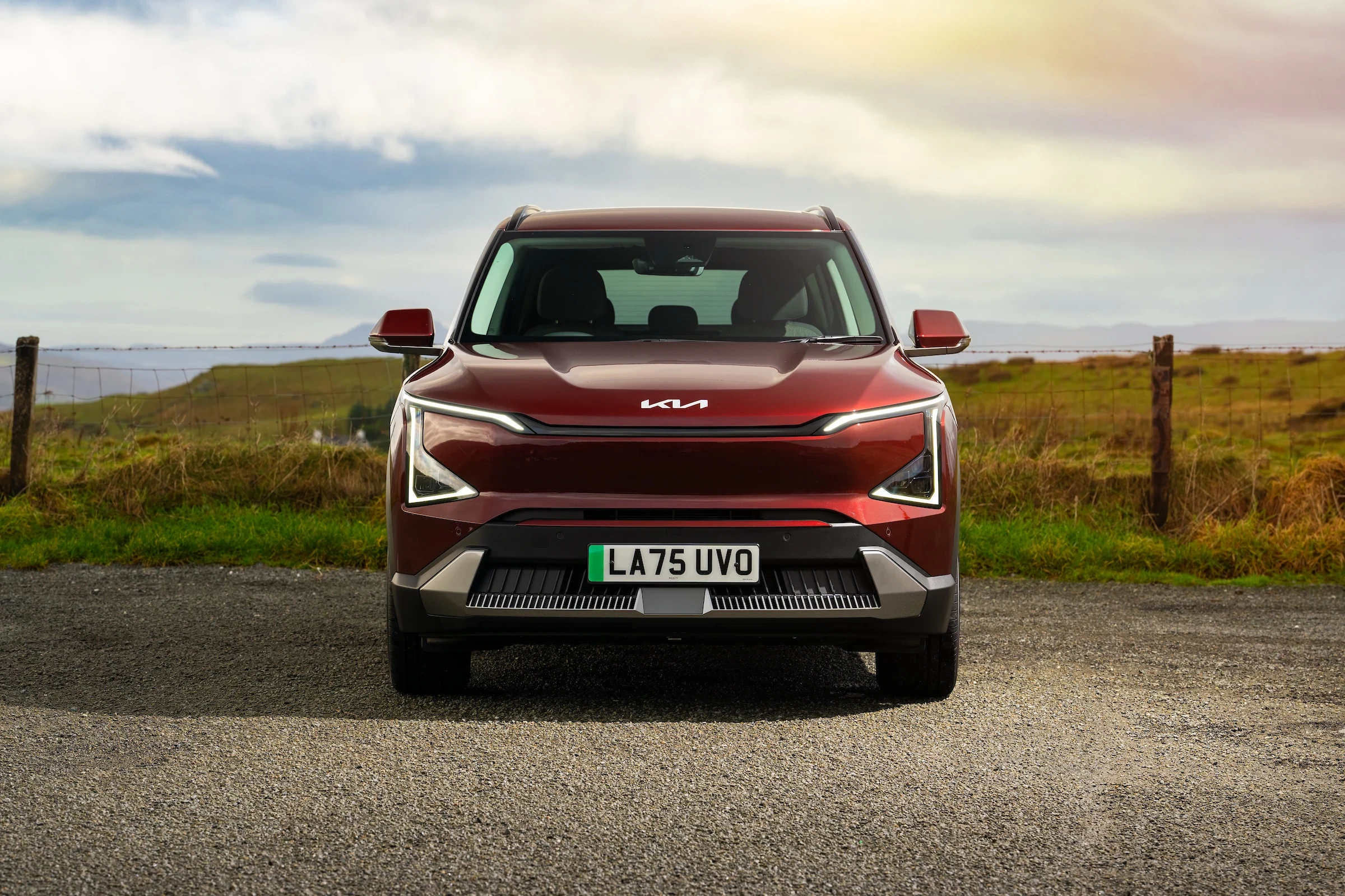 Kia EV5 Long Range AWD exterior view