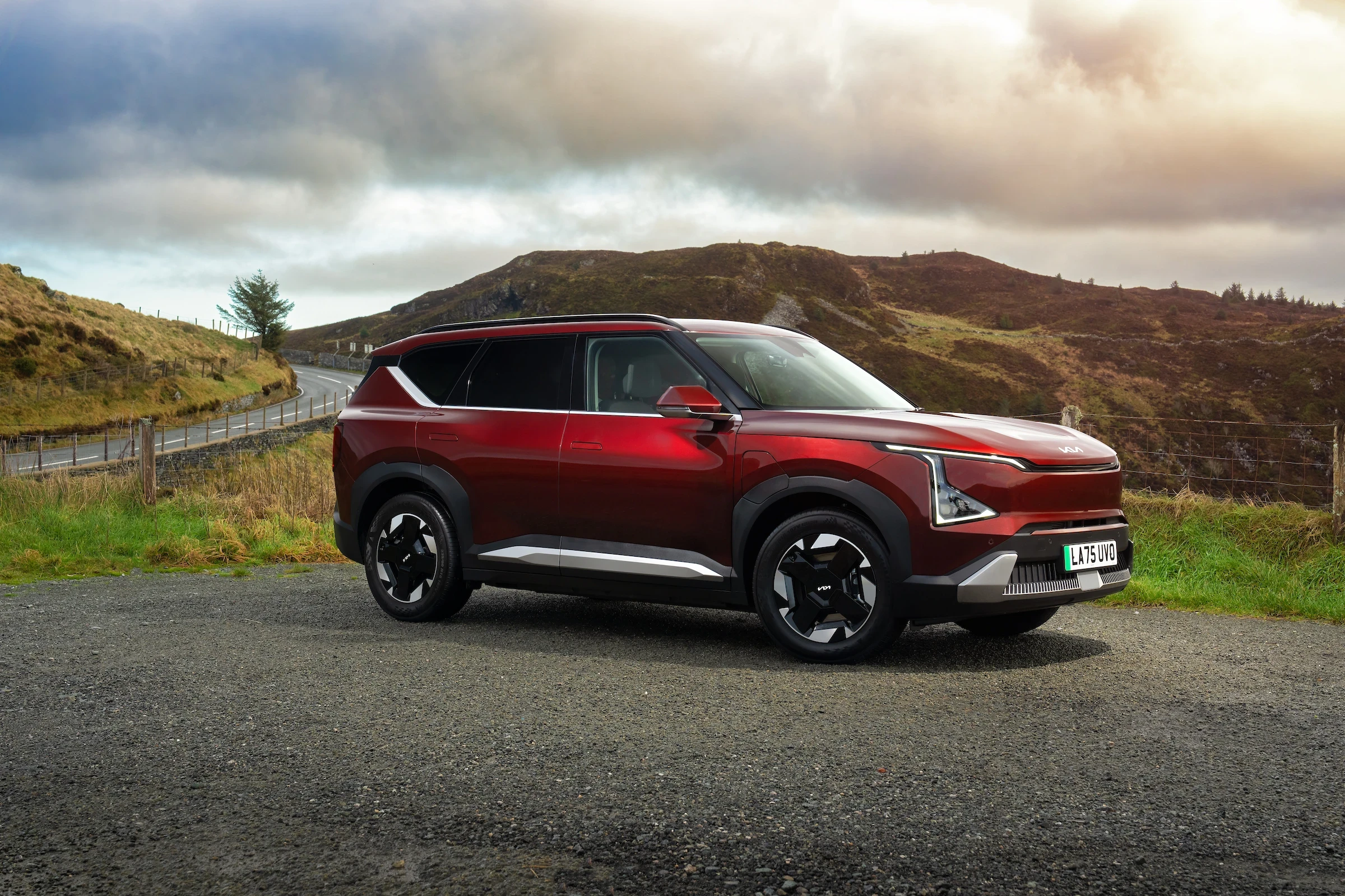 Kia EV5 Long Range AWD exterior view