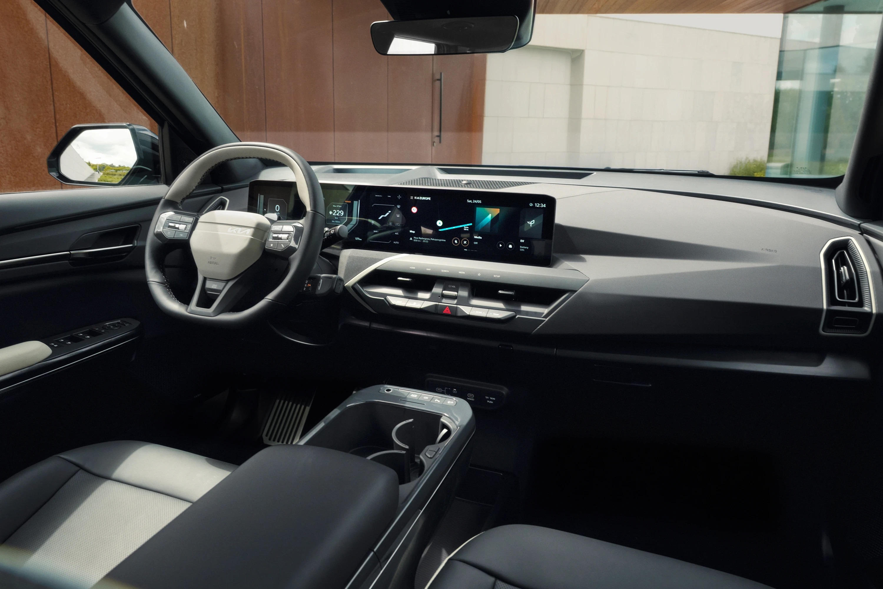 Kia EV5 Standard Range interior view