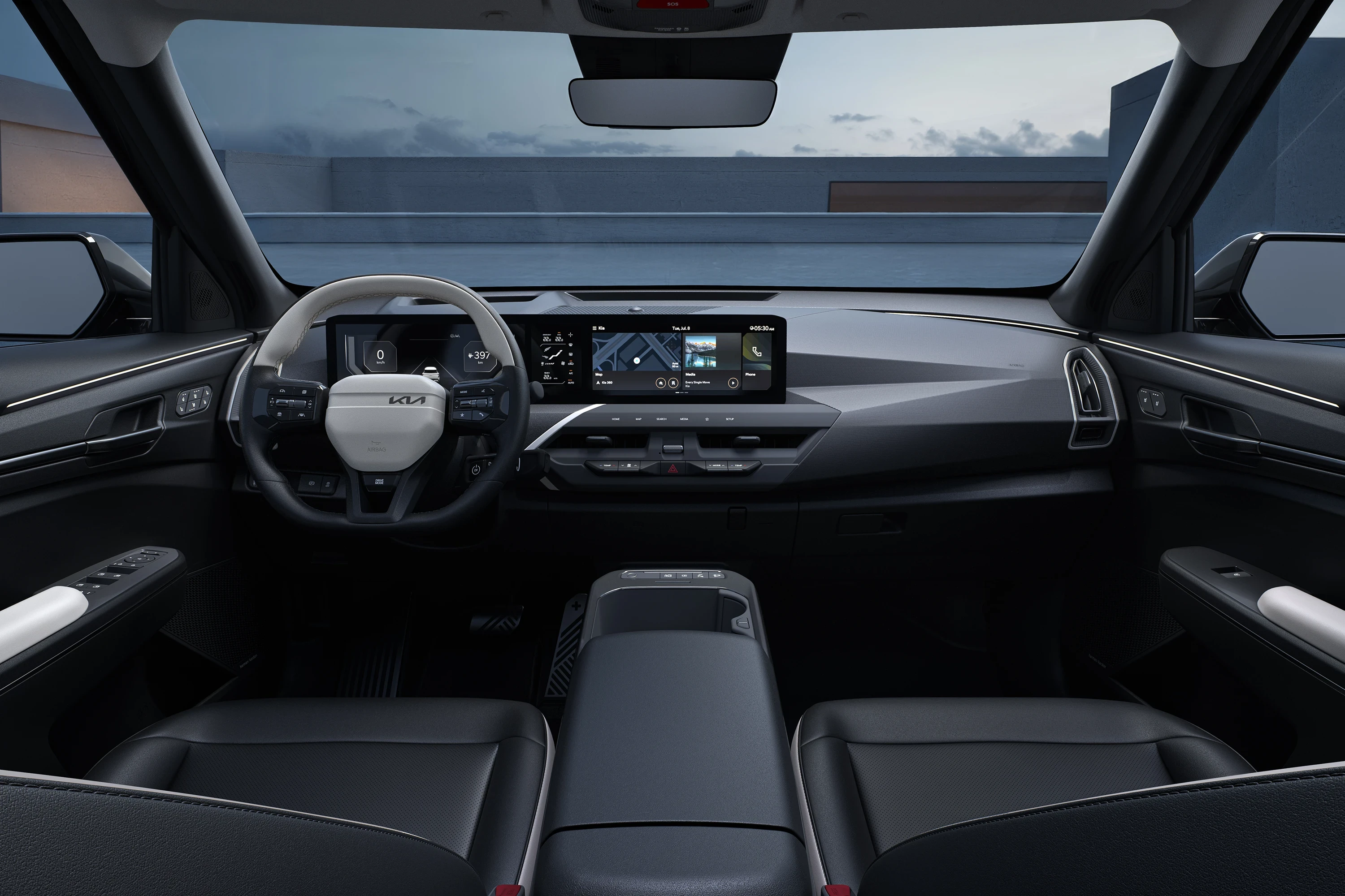 Kia EV5 Standard Range interior view