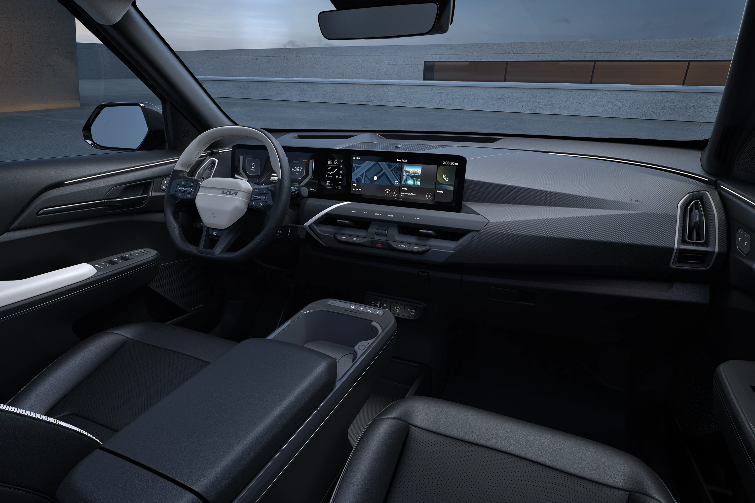 Kia EV5 Standard Range interior view