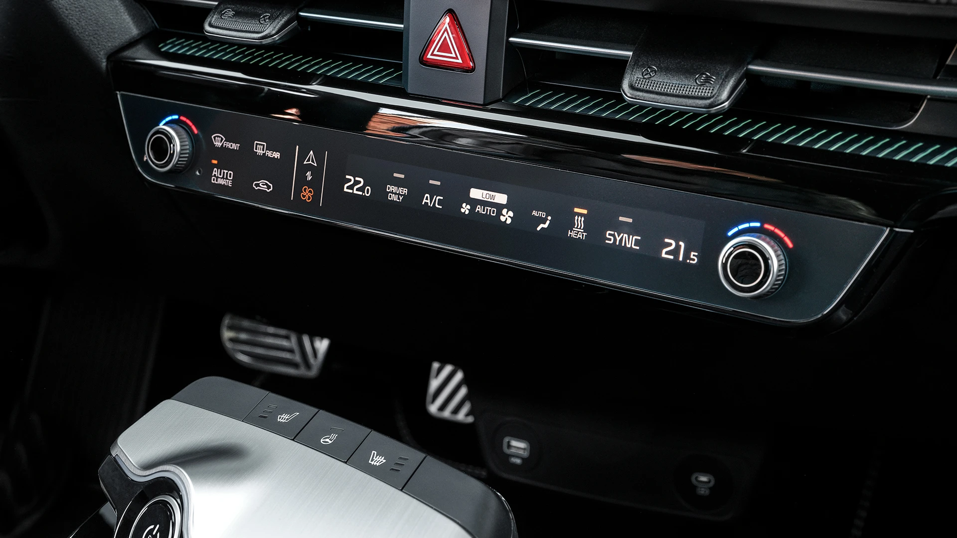 Kia EV6 GT (GEN1) climatecontrol view