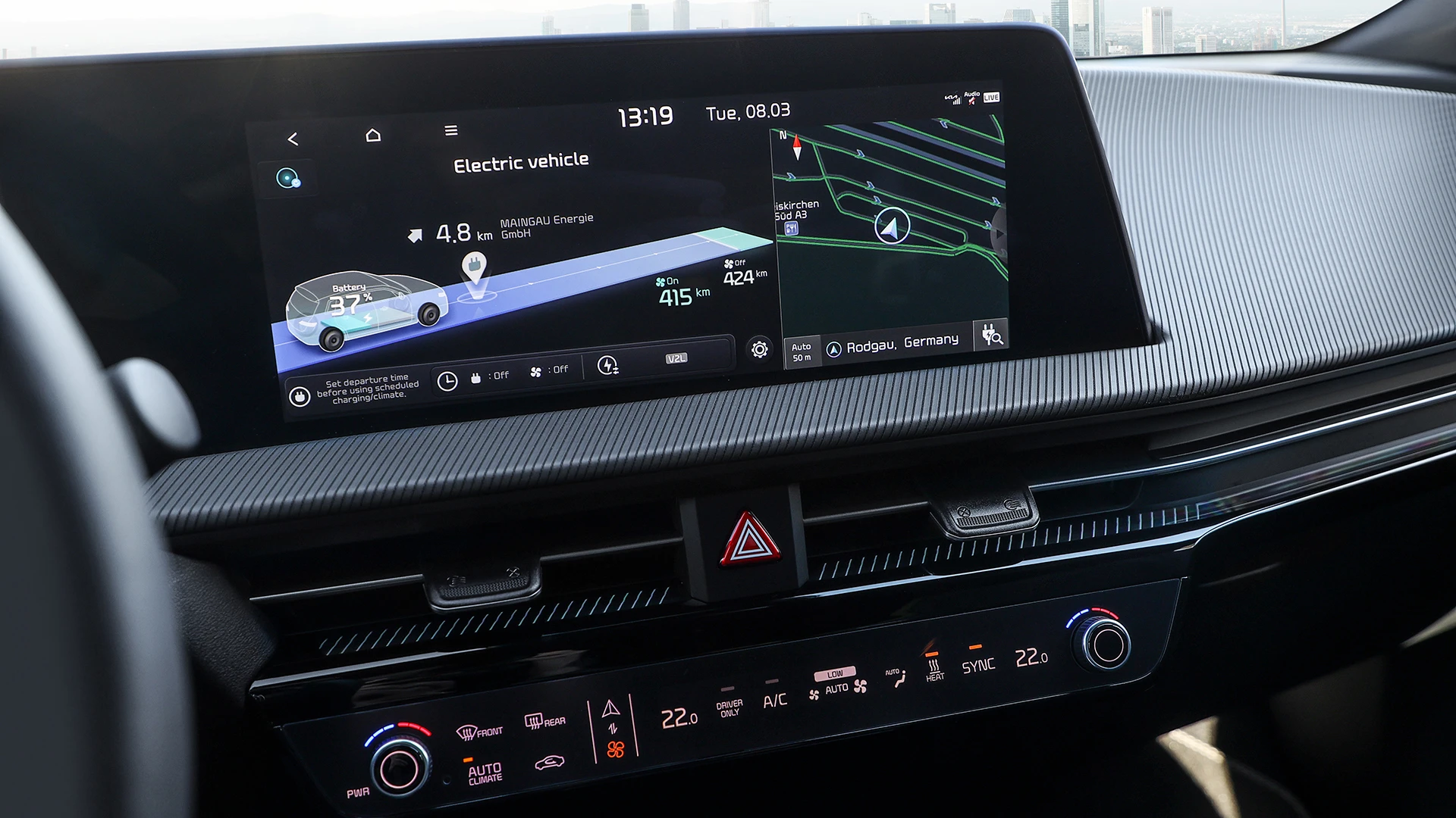 Kia EV6 GT (GEN1) screens view
