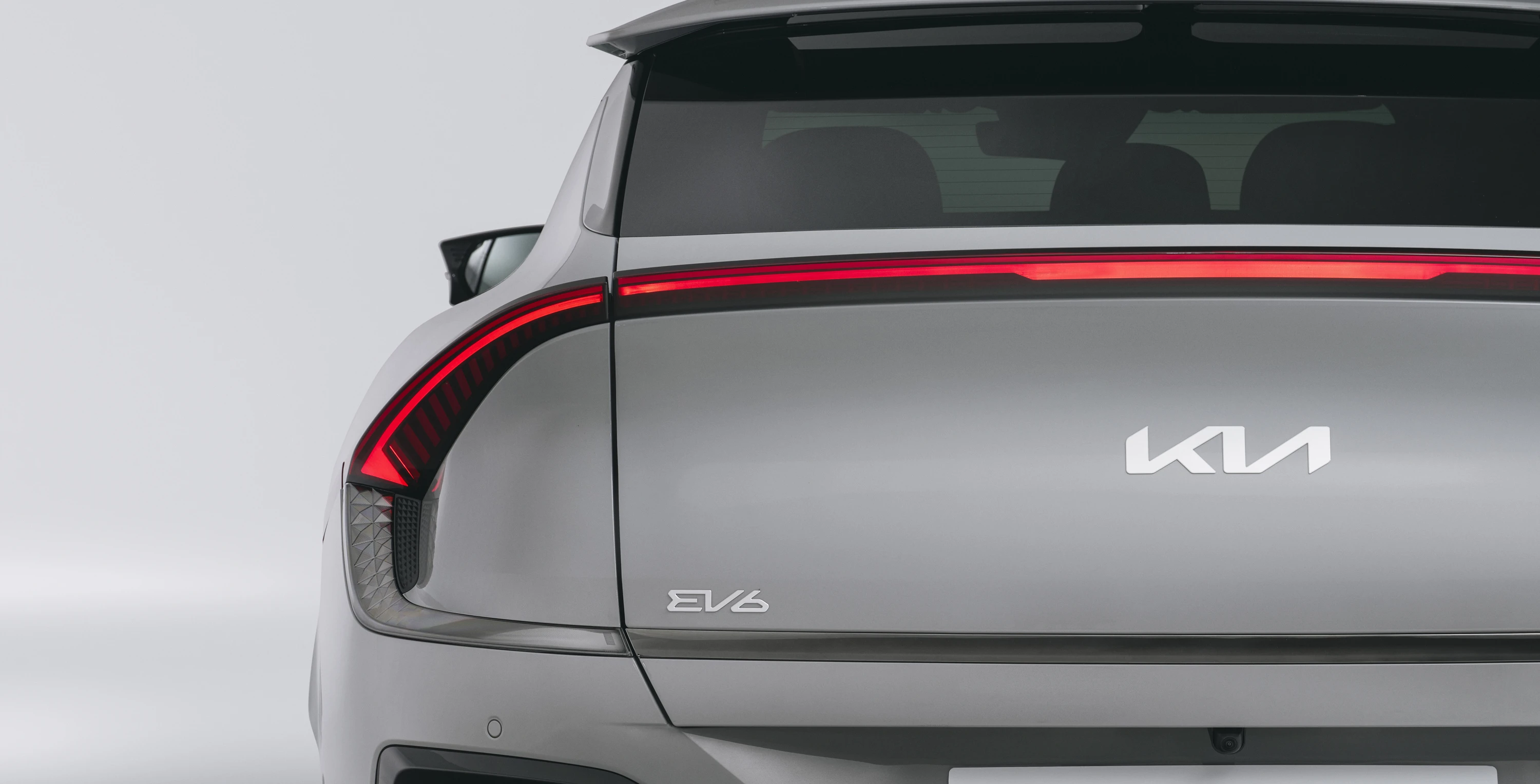 Kia EV6 Long Range AWD rearlights view
