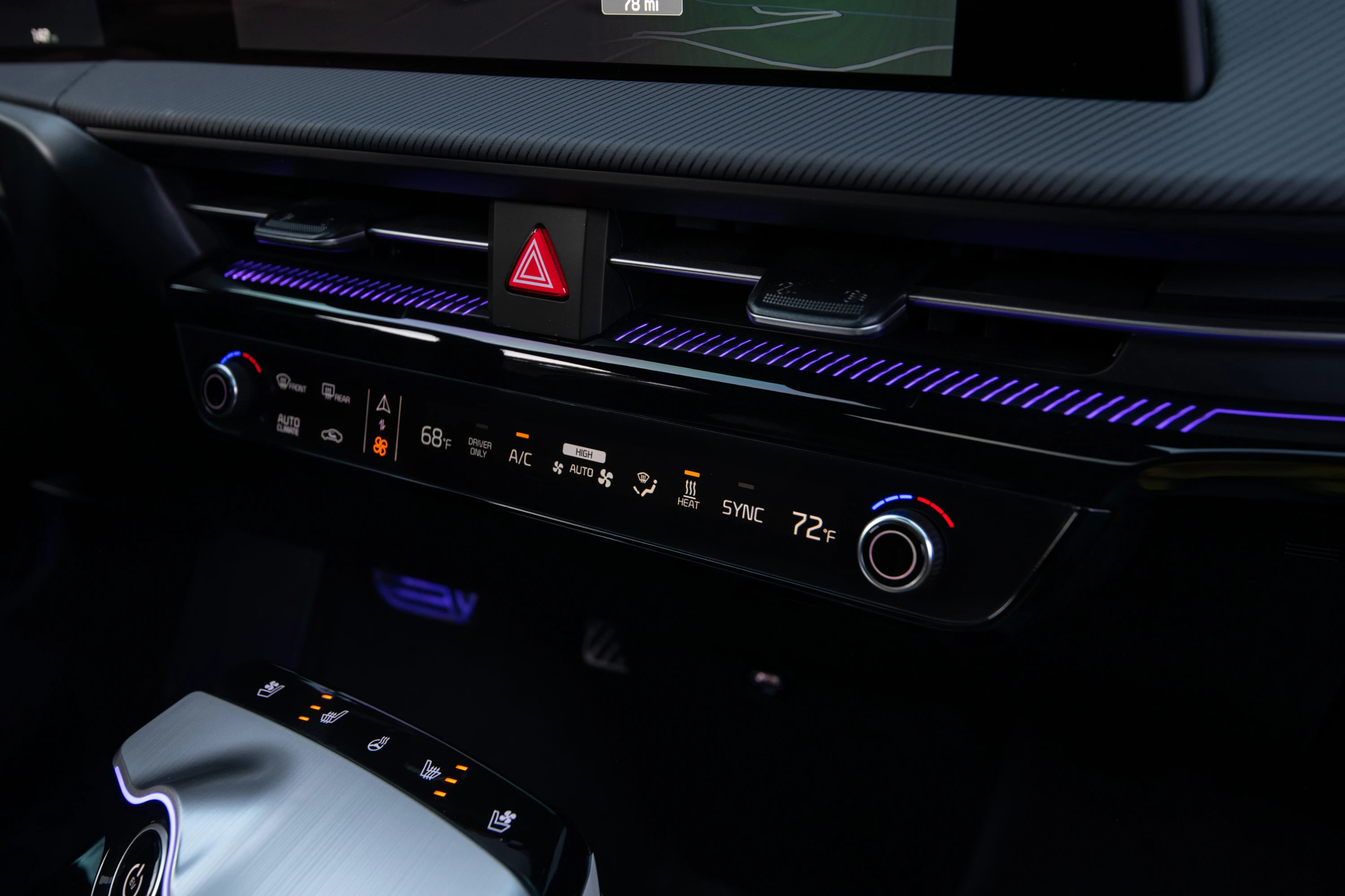 Kia EV6 Standard Range AWD interior view