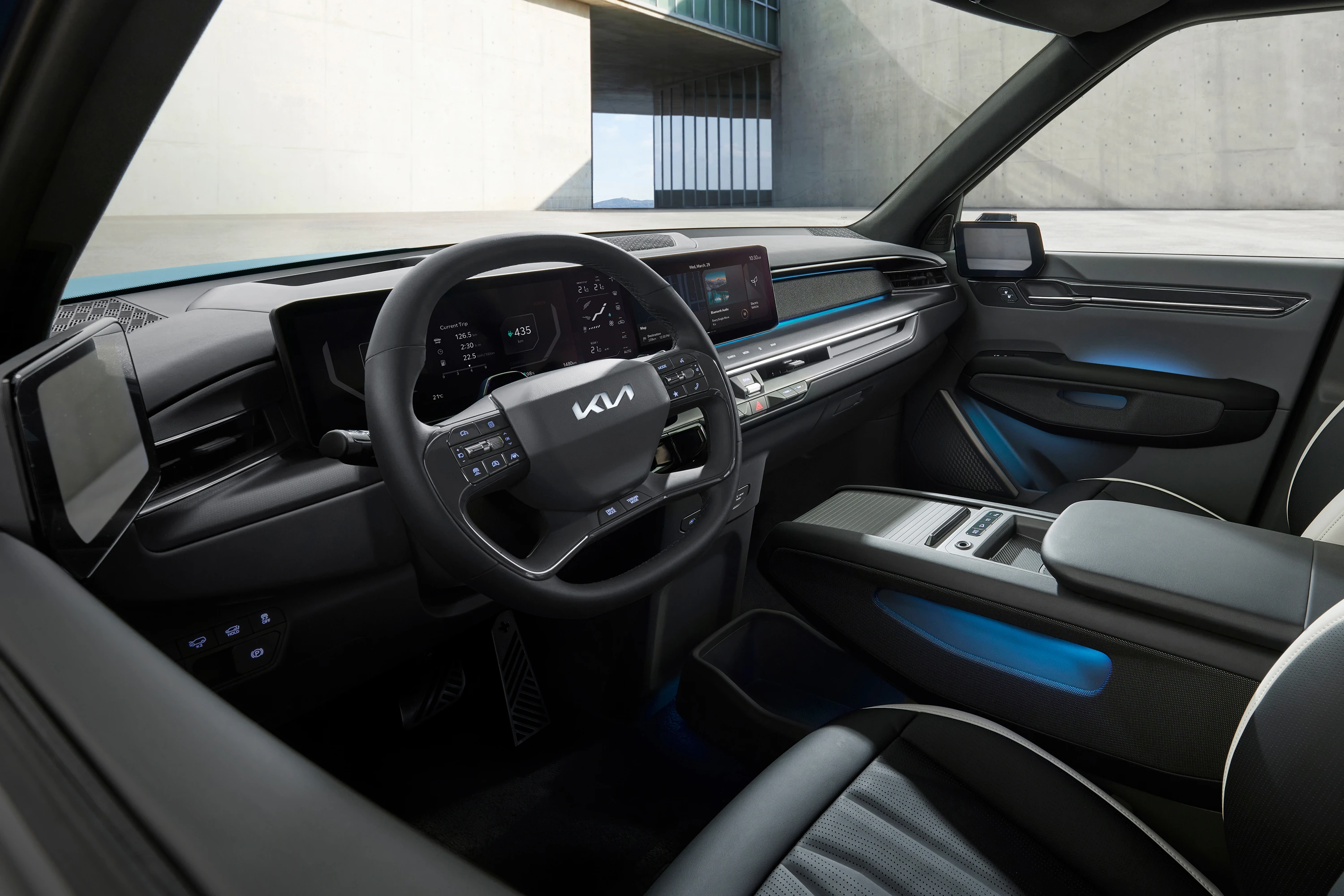 Kia EV9 Long Range RWD interior view