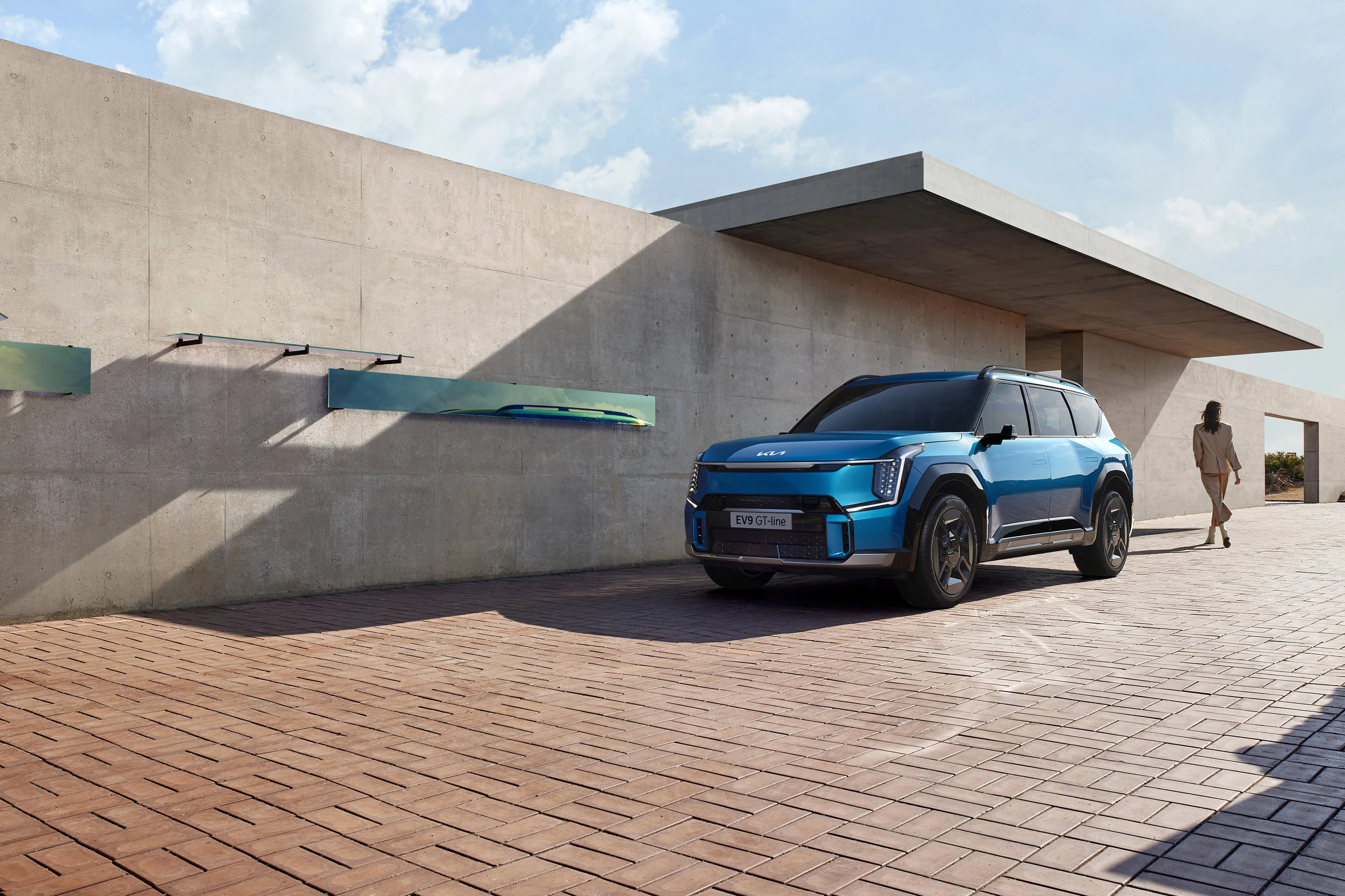 Kia EV9 RWD exterior view