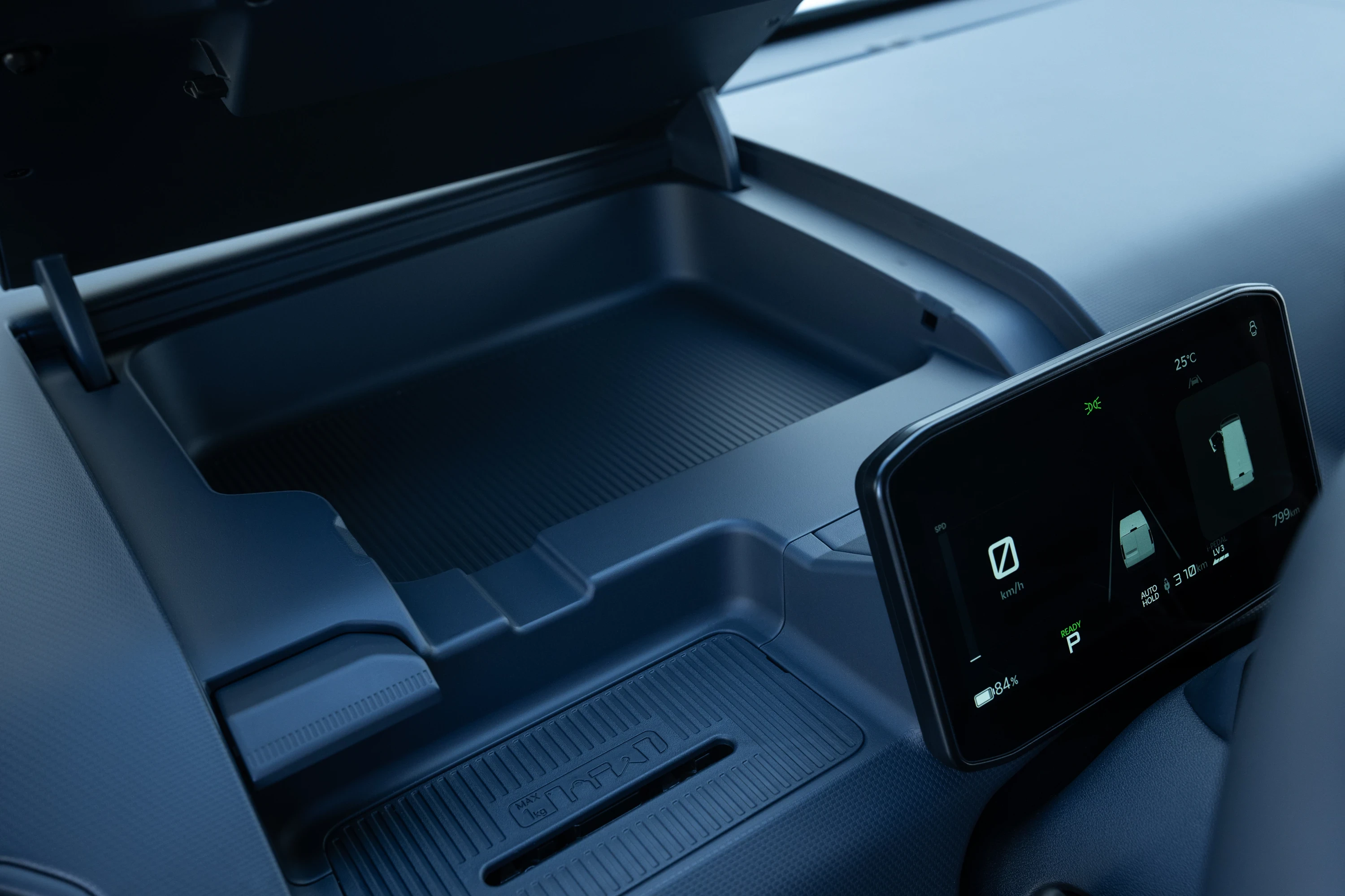 Kia PV5 Cargo Long Range interiorstorage view