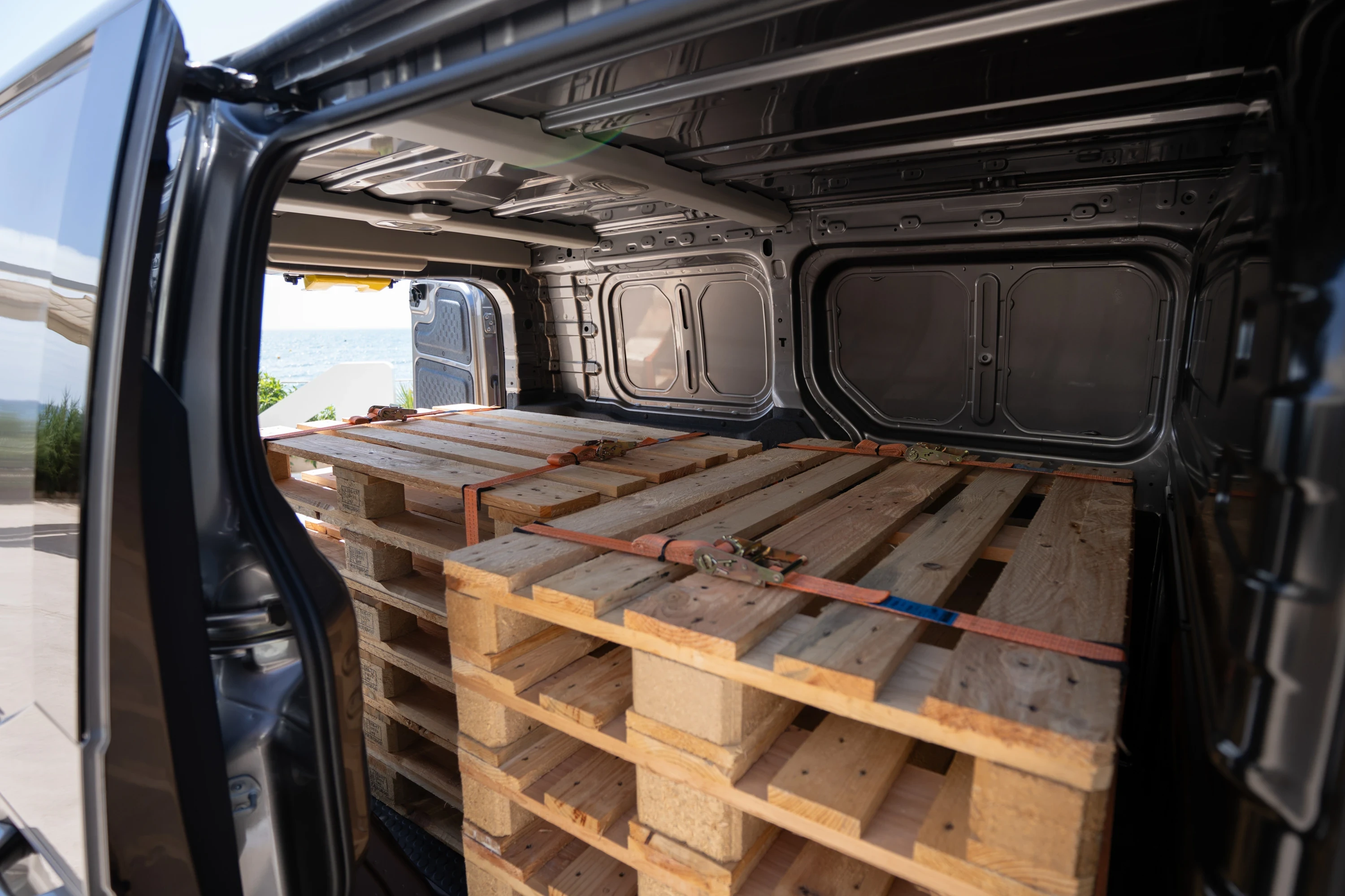 Kia PV5 Cargo Long Range trunk view
