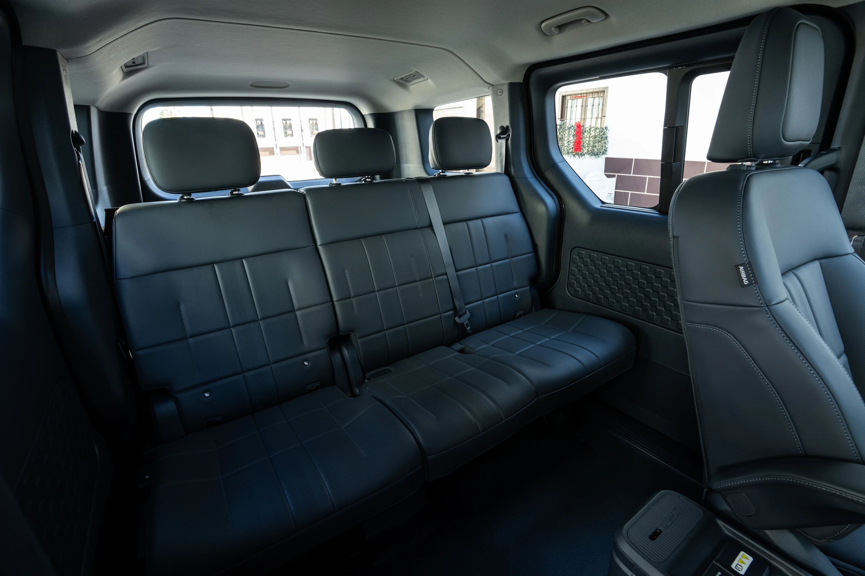 Kia PV5 Passenger Long Range secondrowseats view