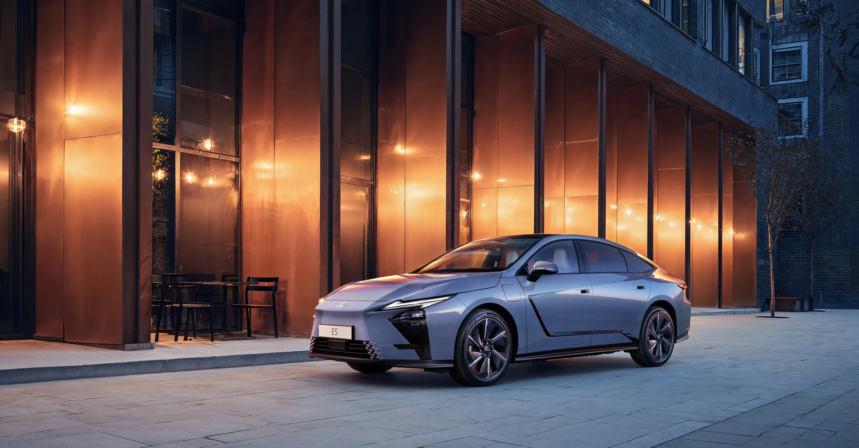 Lexus ES 350e exterior view