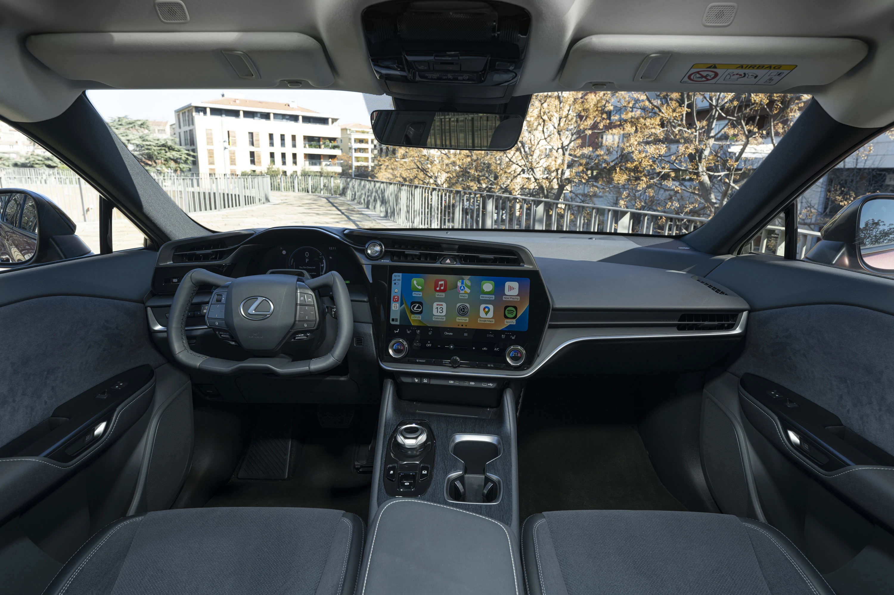 Lexus RZ 300e interior view