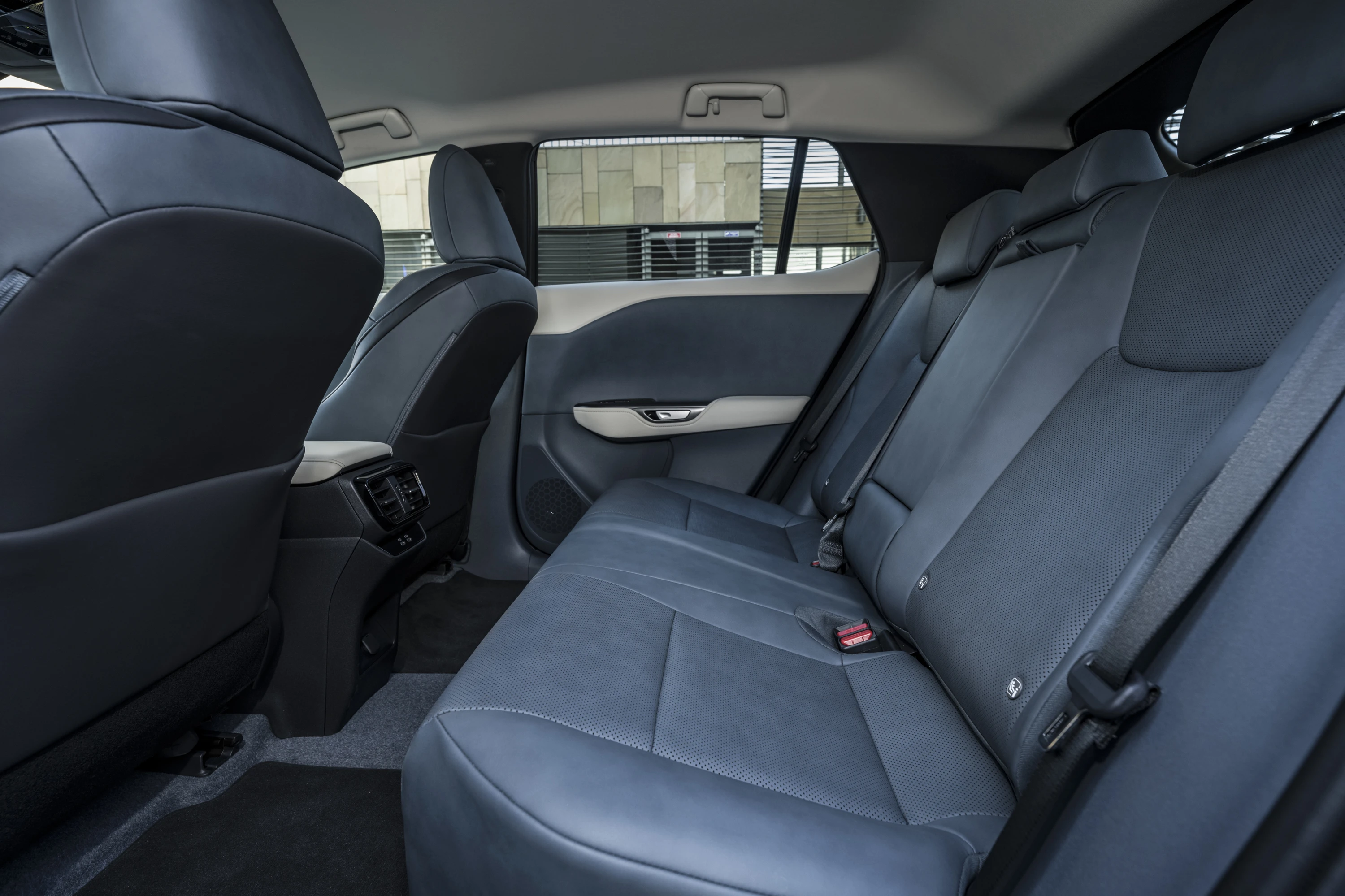 Lexus RZ 300e secondrowseats view