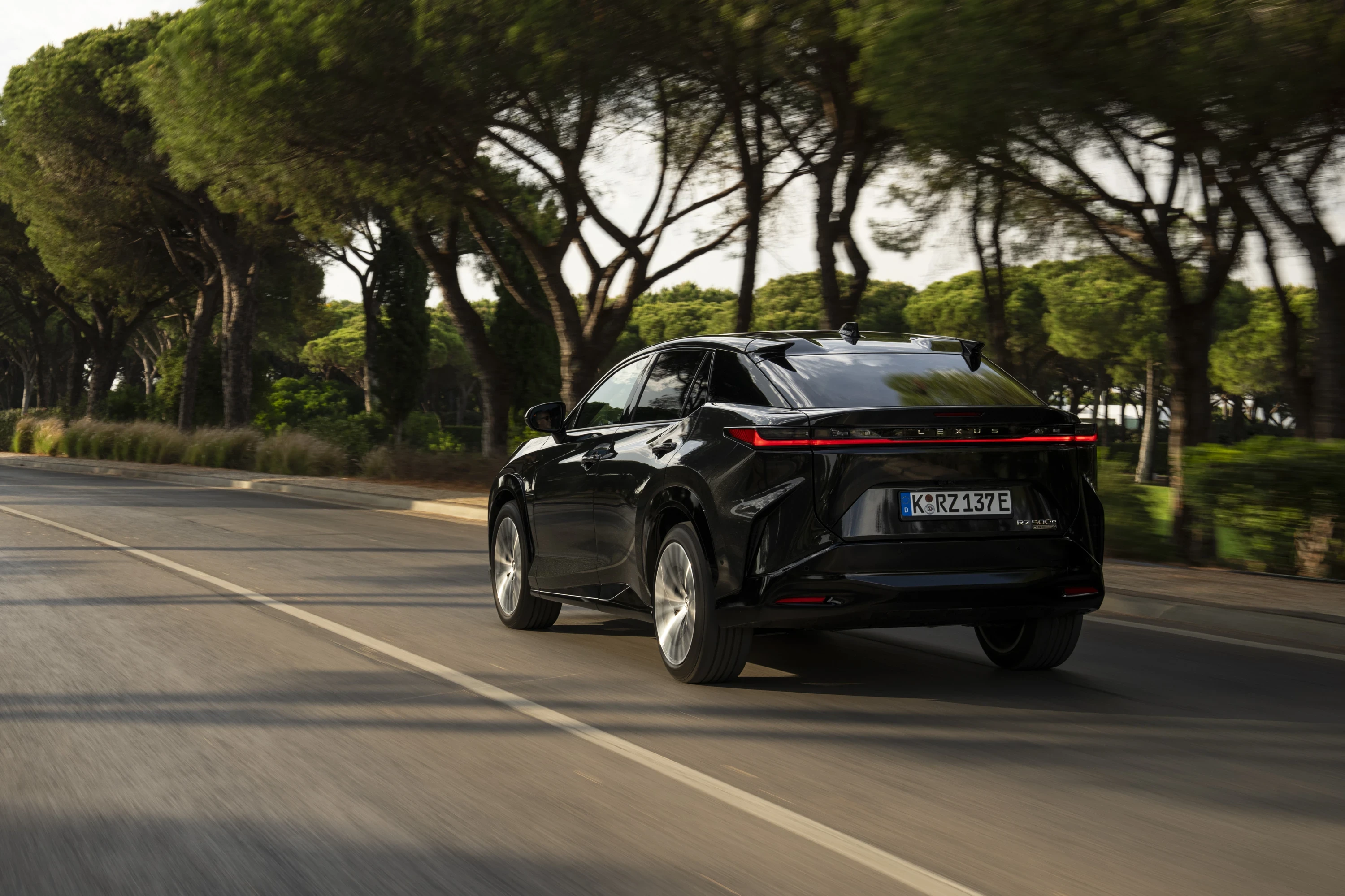 Lexus RZ 500e exterior view