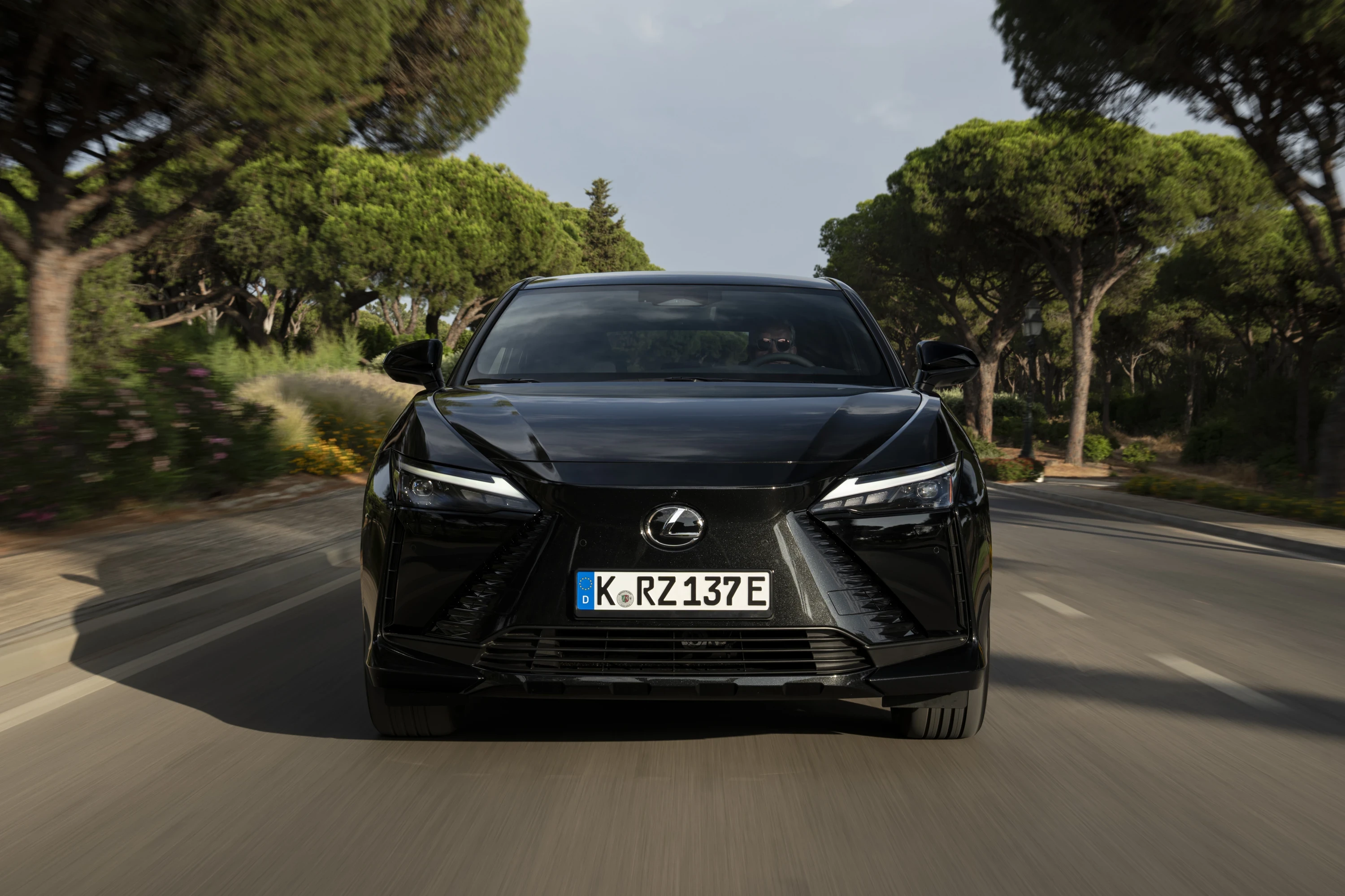 Lexus RZ 500e exterior view