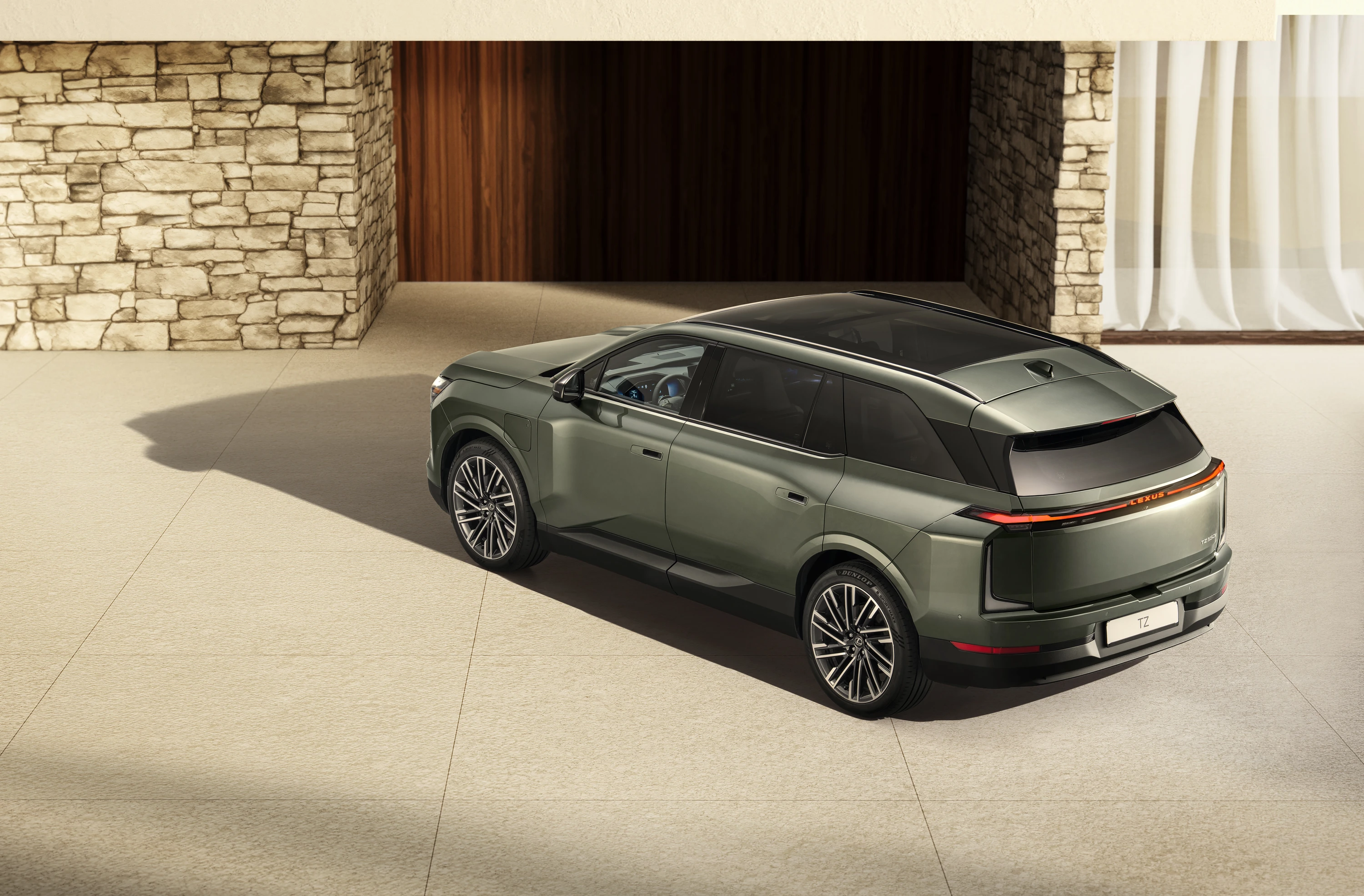 Lexus TZ 450e exterior view