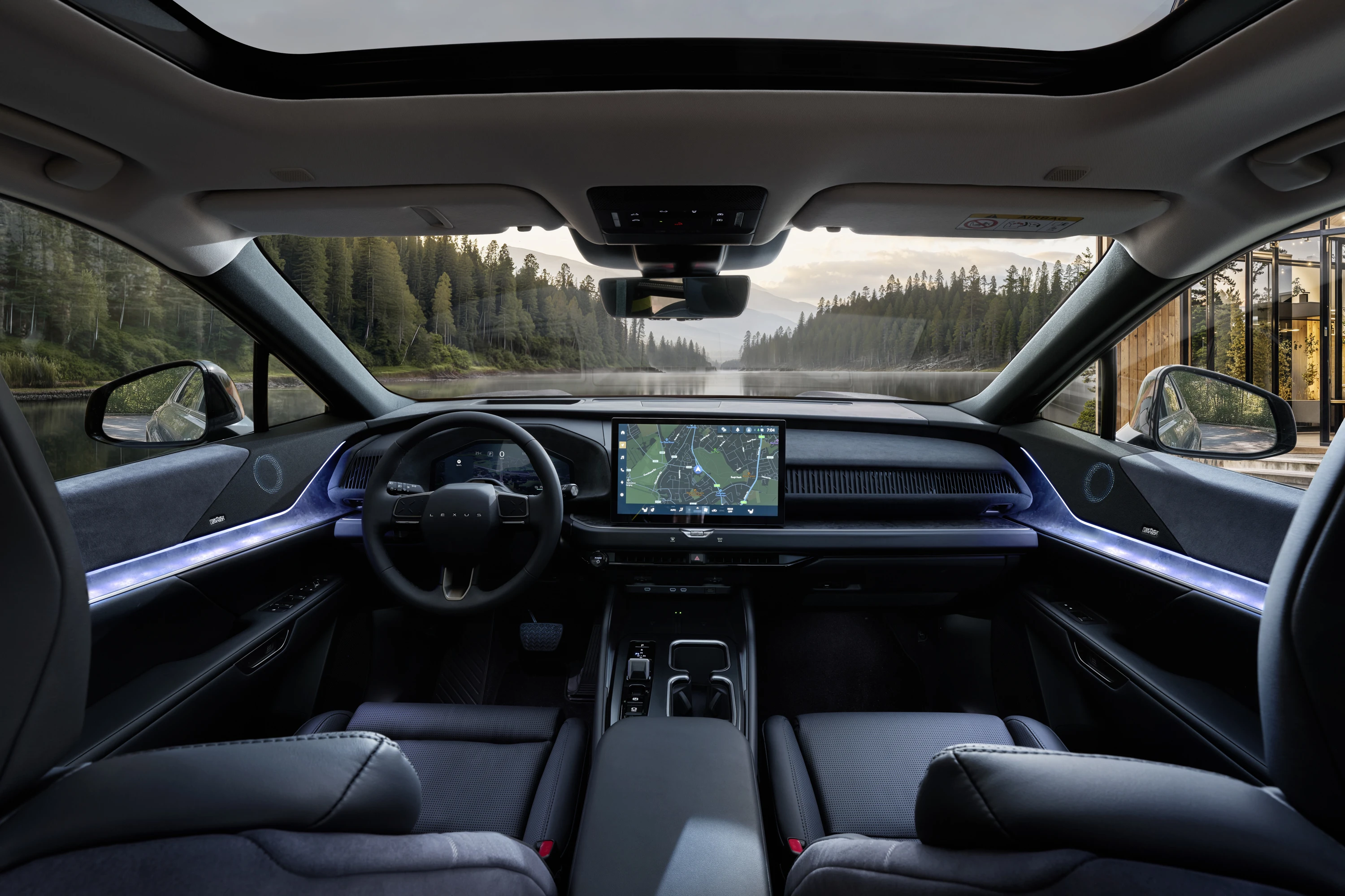 Lexus TZ 450e interior view