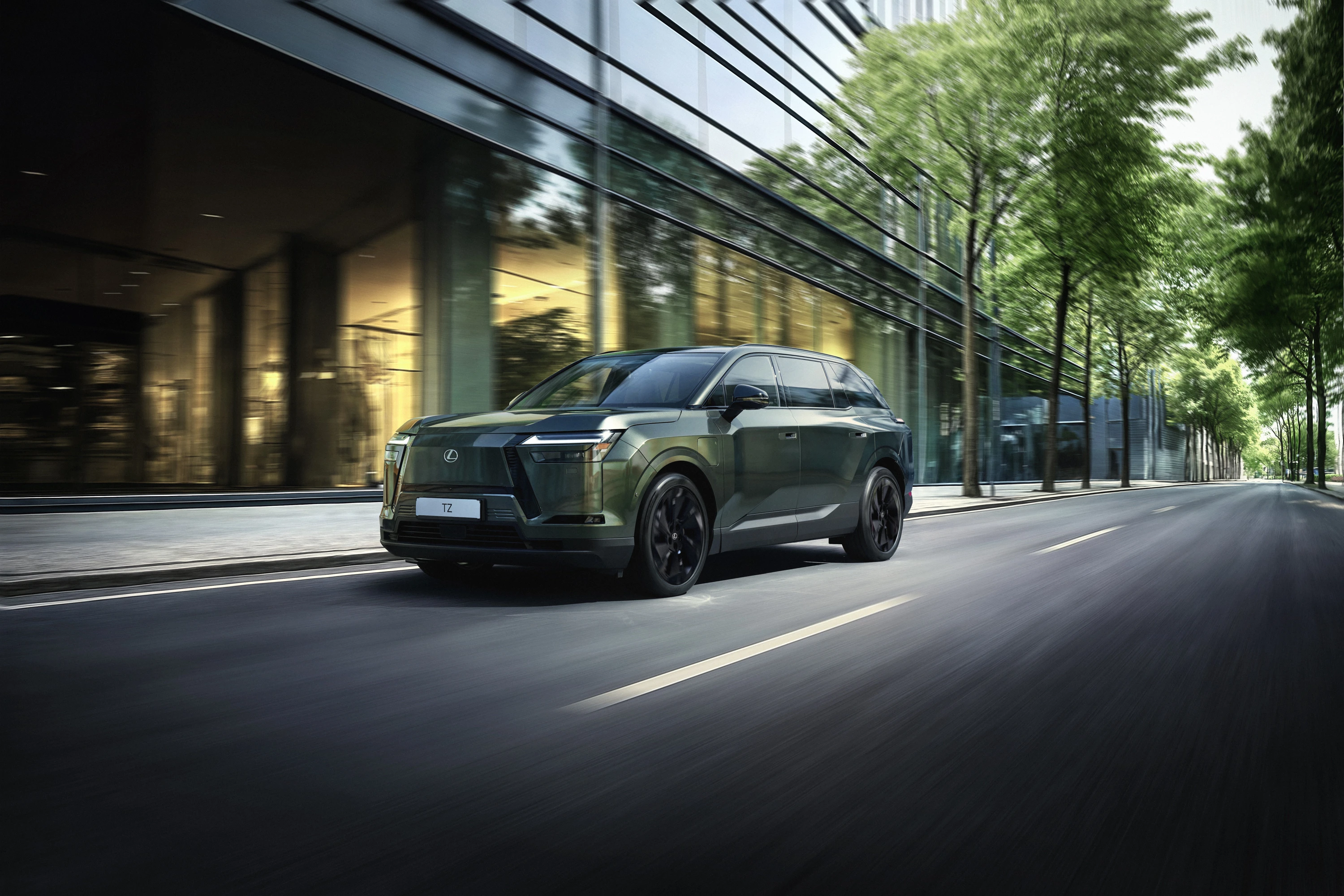 Lexus TZ 450e exterior view