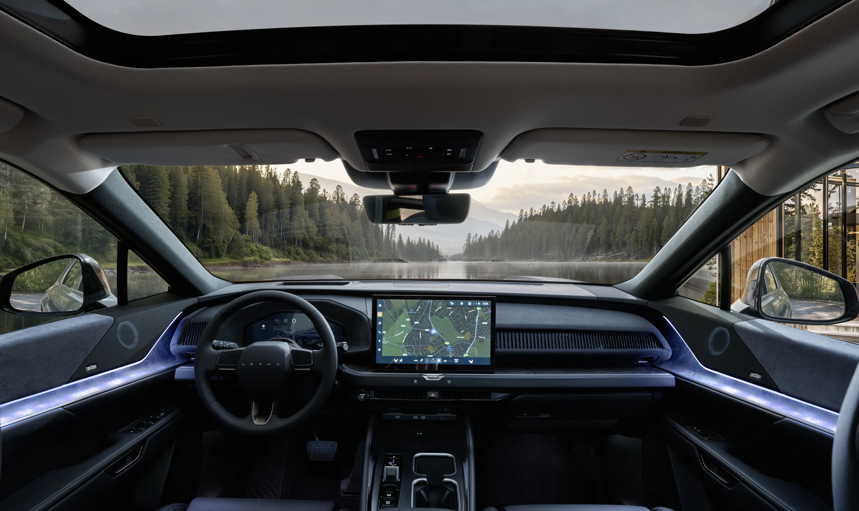Lexus TZ 450e interior view
