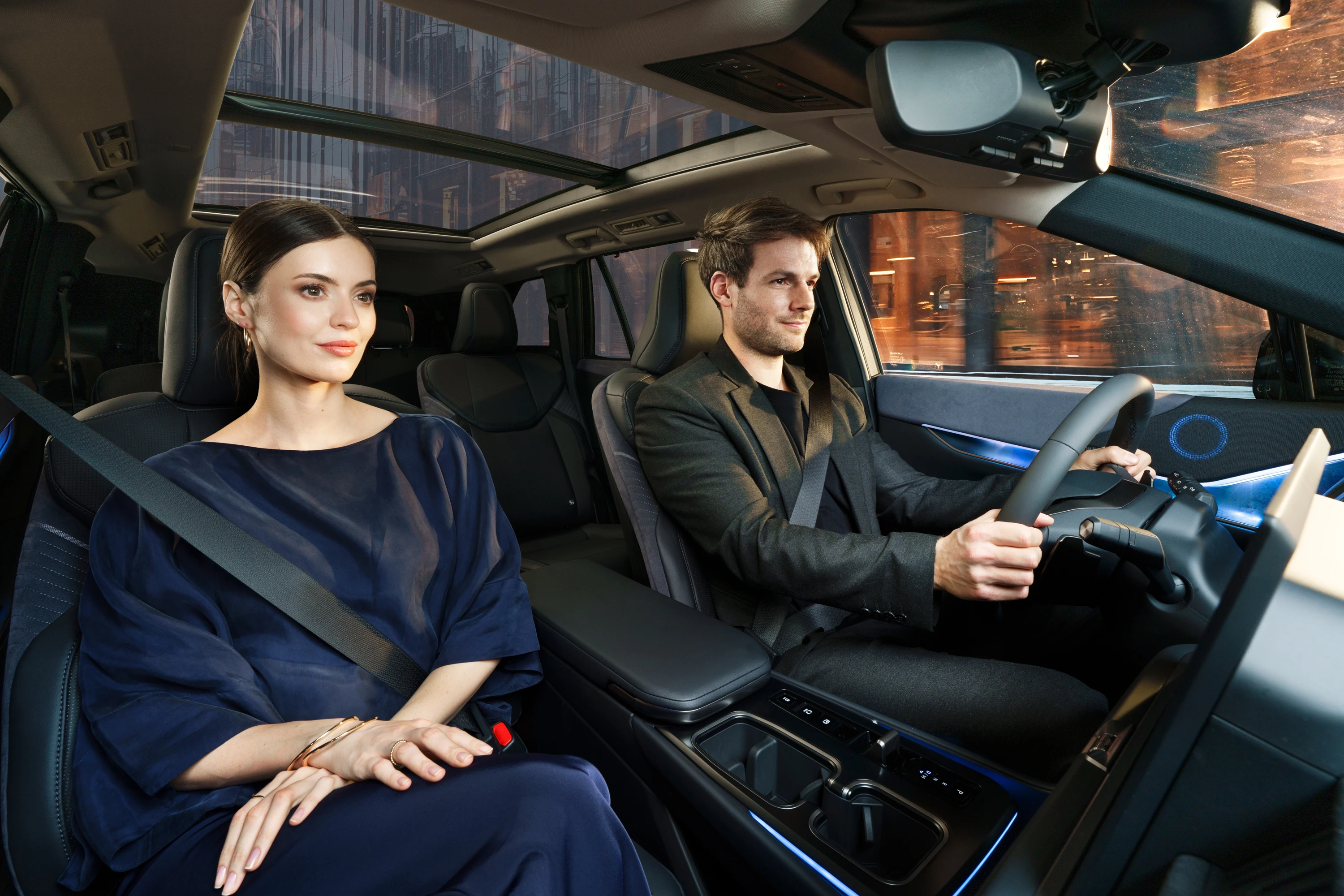 Lexus TZ 550e frontseats view