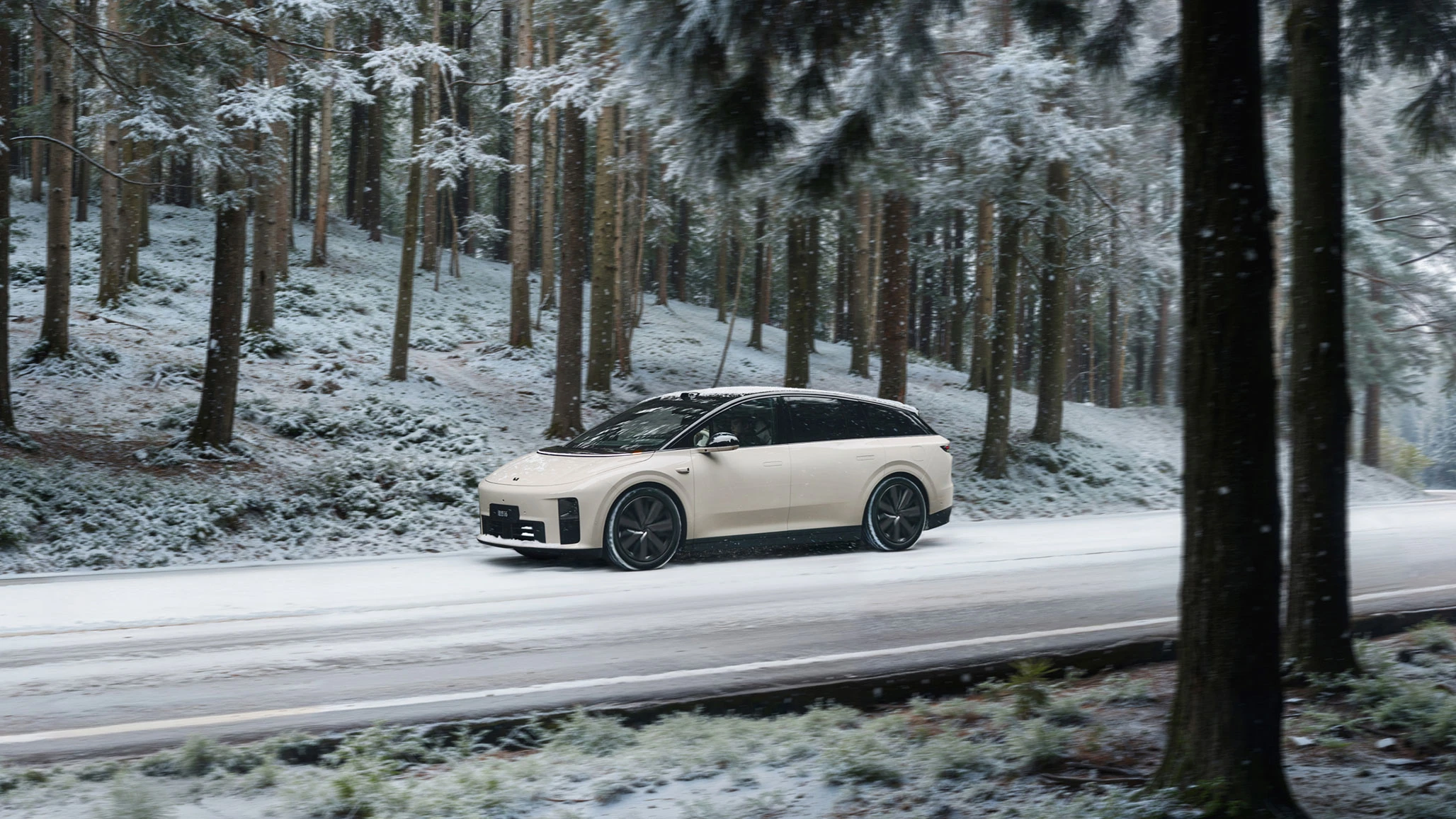 Li Auto i6 87.3 kWh AWD exterior view