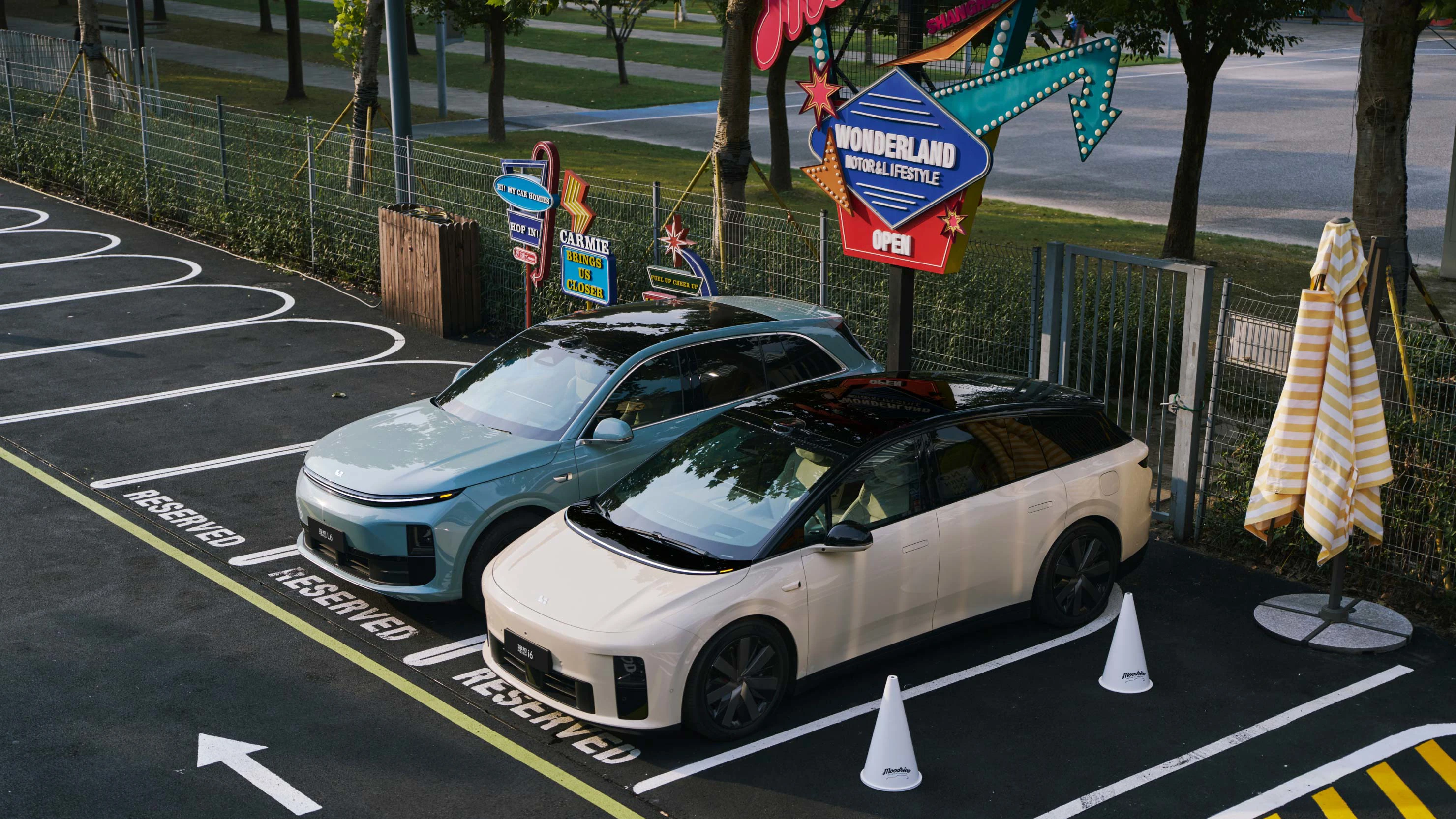 Li Auto i6 87.3 kWh AWD exterior view