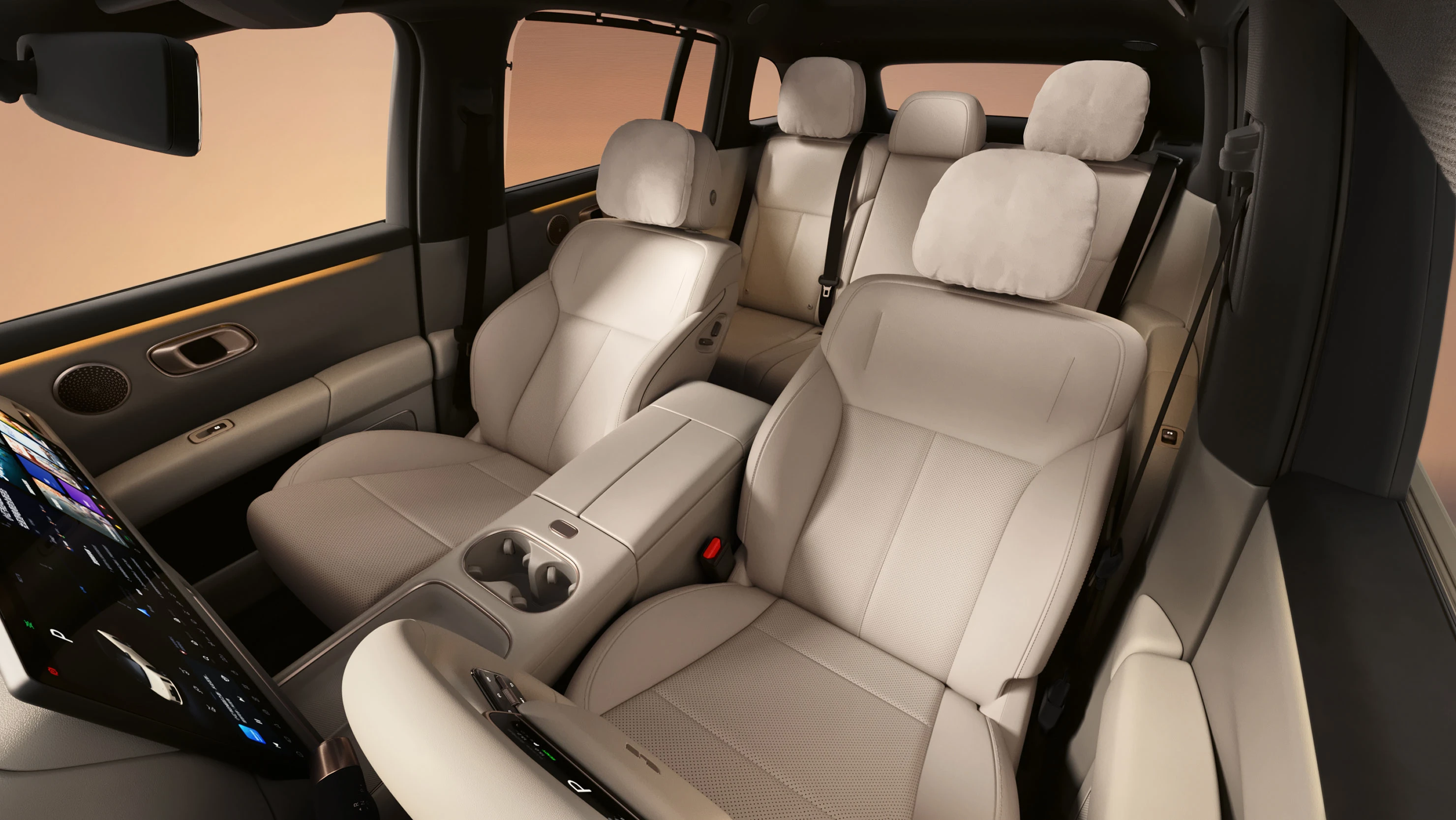 Li Auto i6 87.3 kWh AWD frontseats view