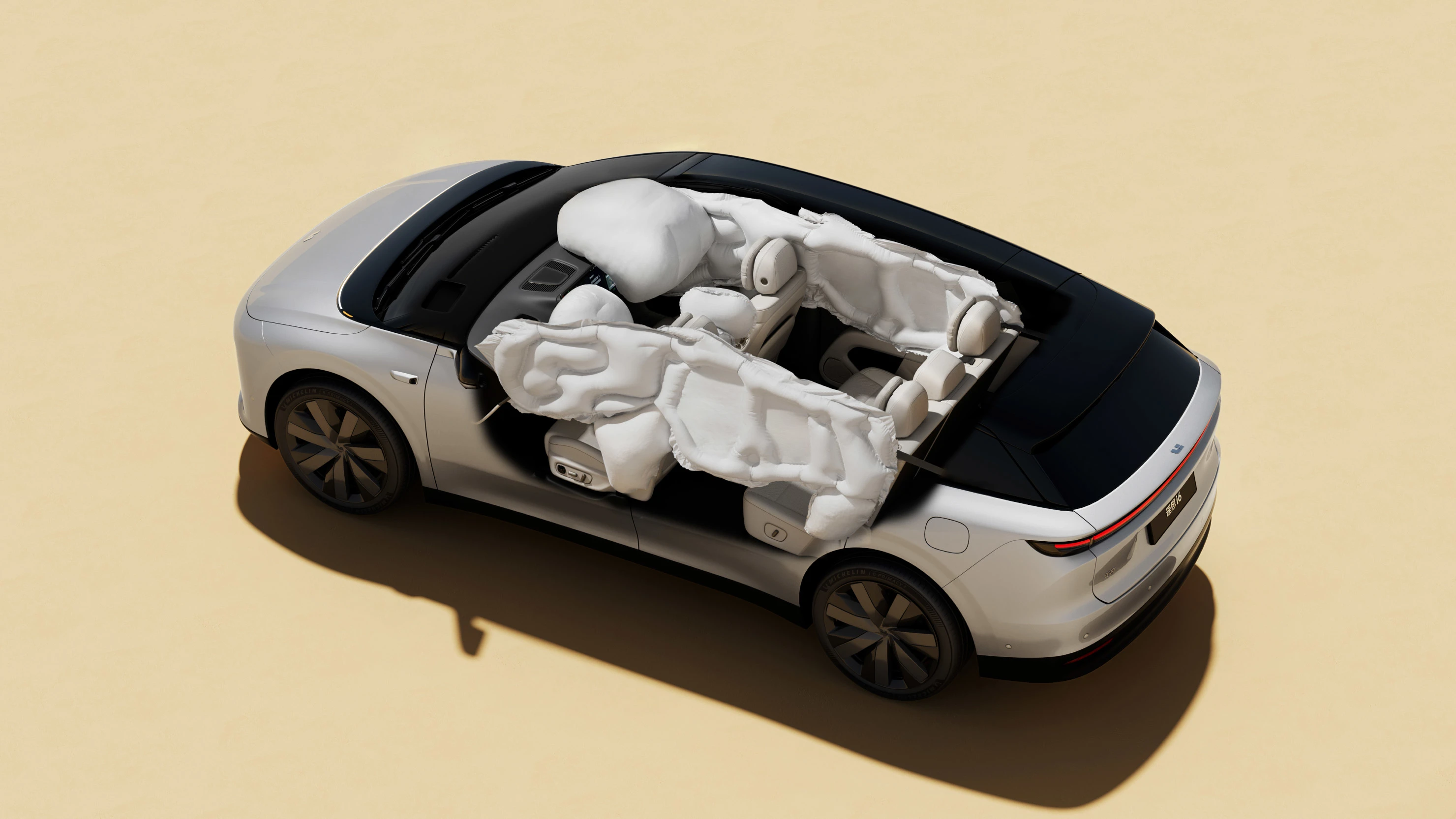 Li Auto i6 87.3 kWh RWD safety view