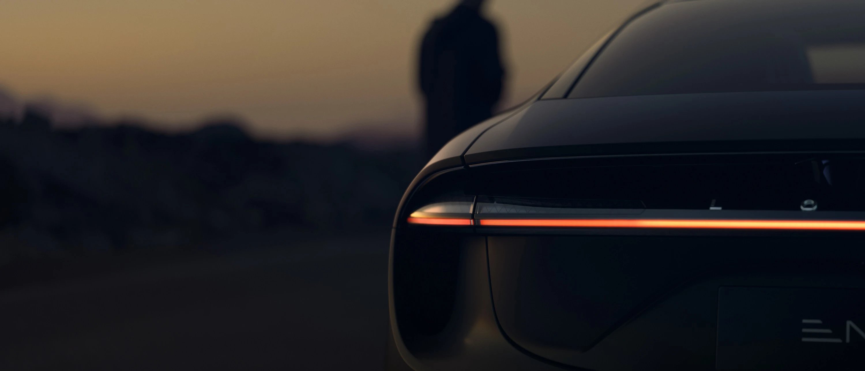Lotus Emeya 900 rearlights view
