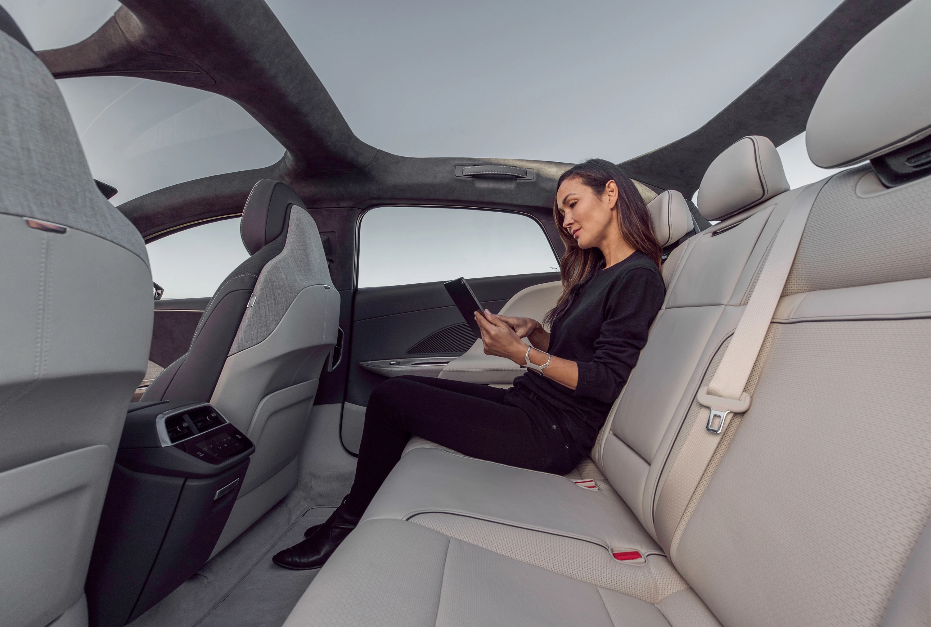 Lucid Air Dream Edition Range secondrowseats view