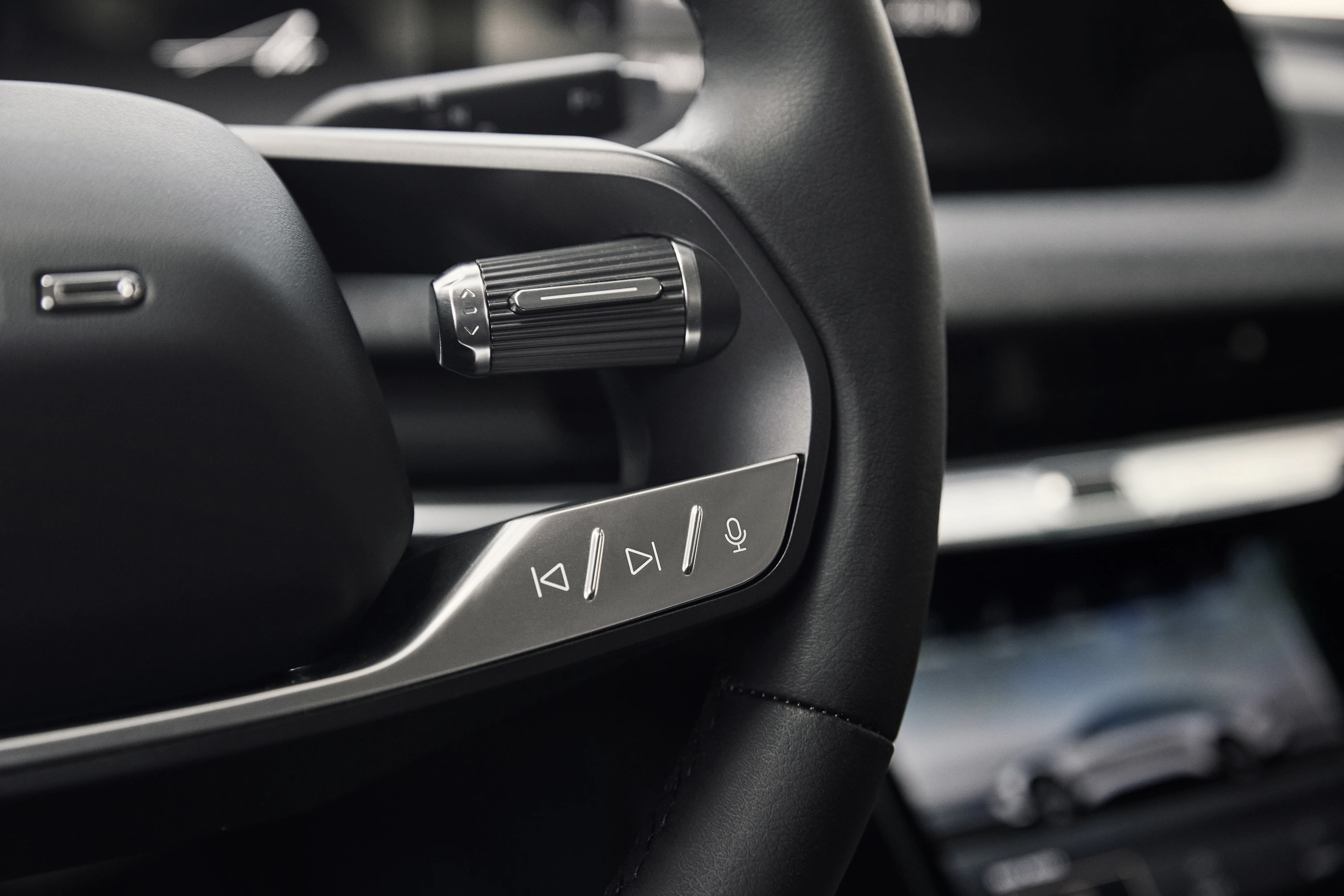 Lucid Air Pure interior view