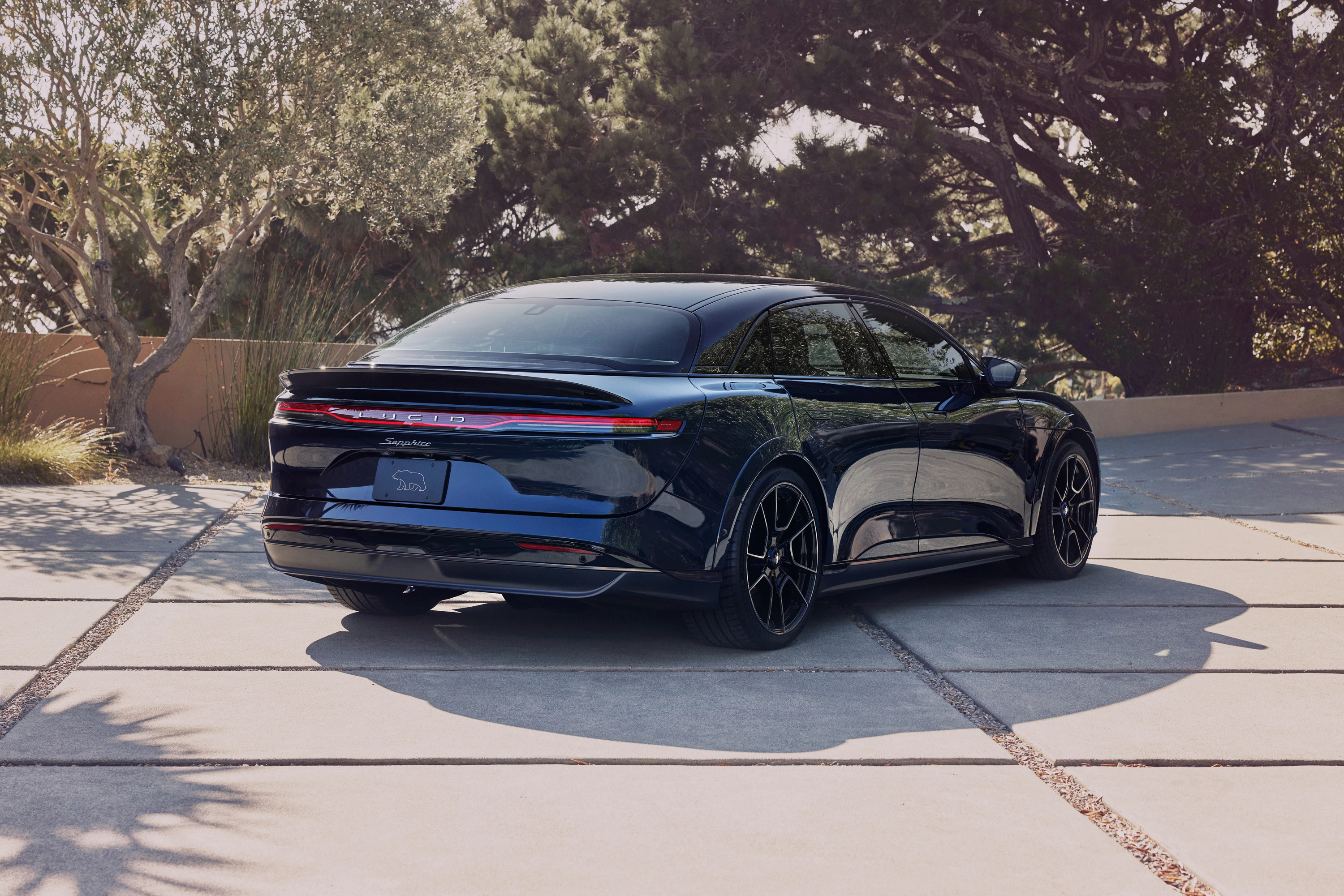 Lucid Air Sapphire exterior view