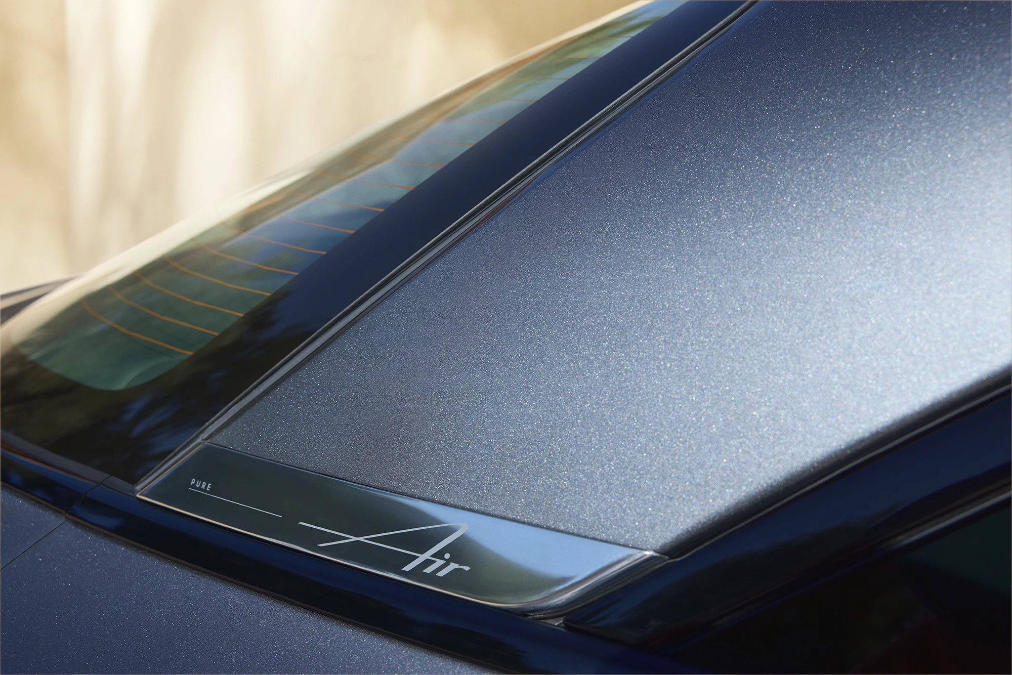 Lucid Air Touring exterior view