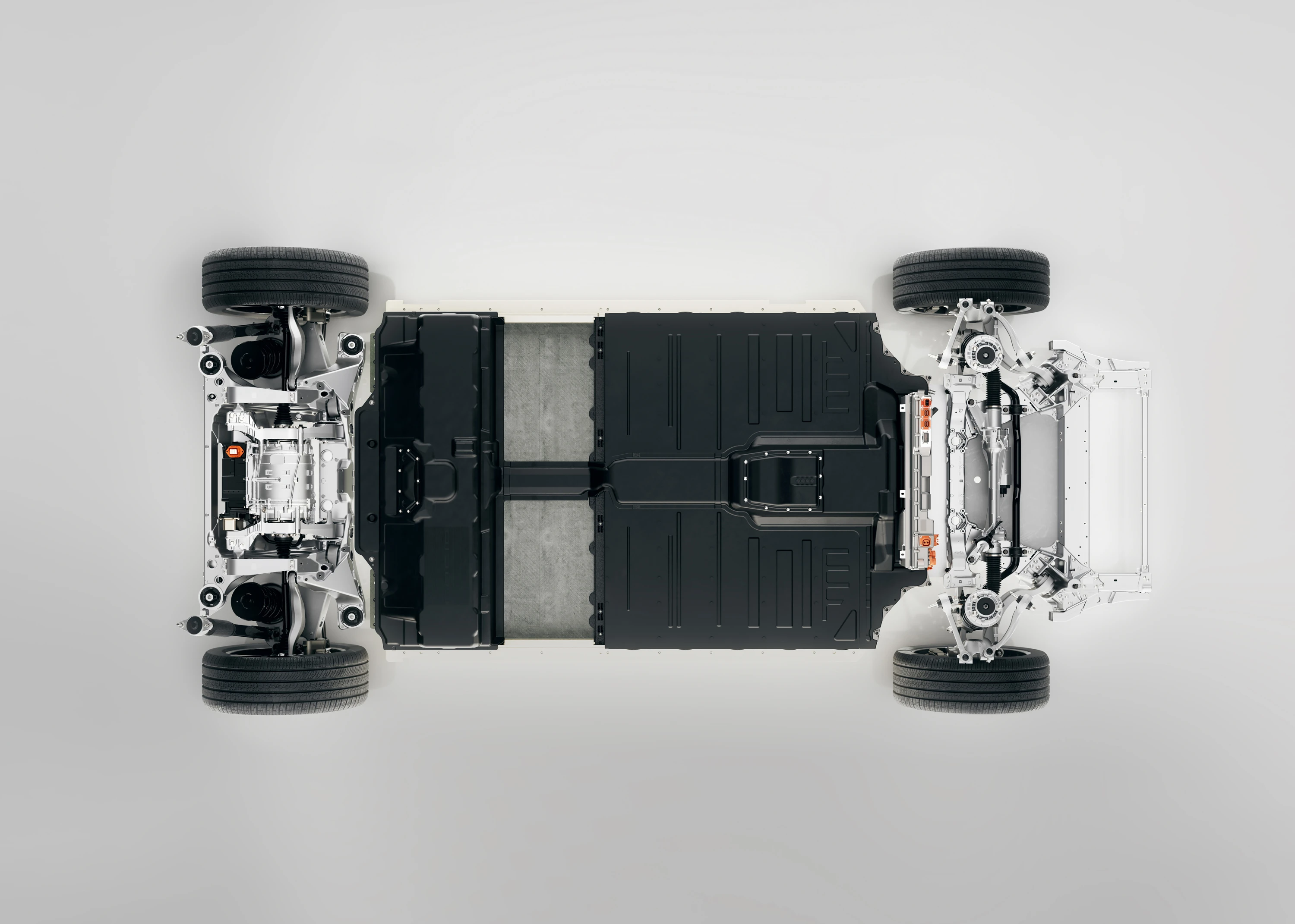 Lucid Air Touring drivetrain view