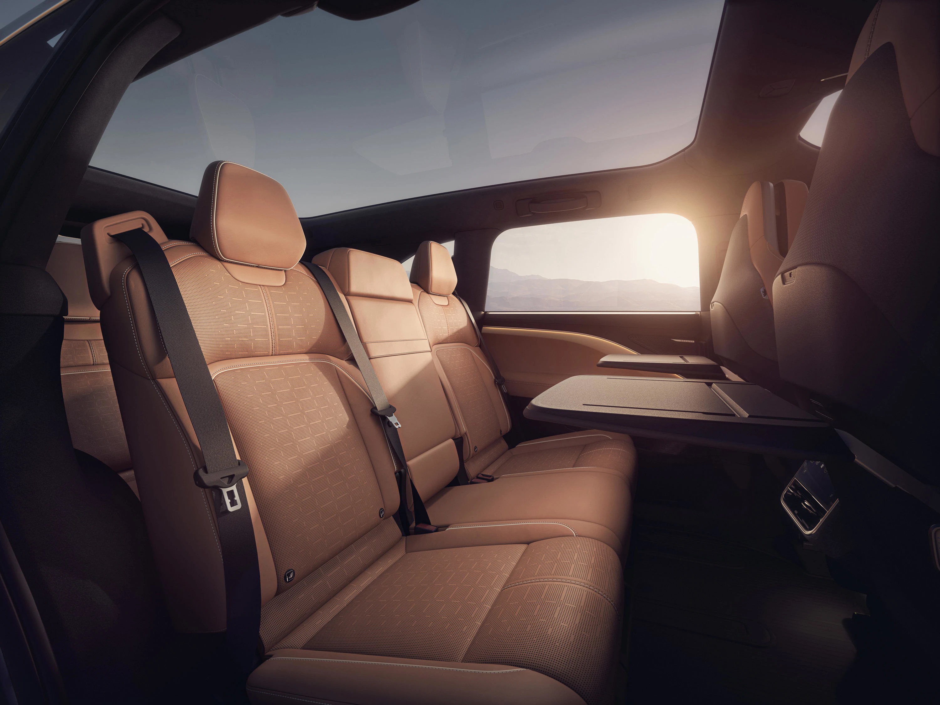 Lucid Gravity Dream Edition secondrowseats view