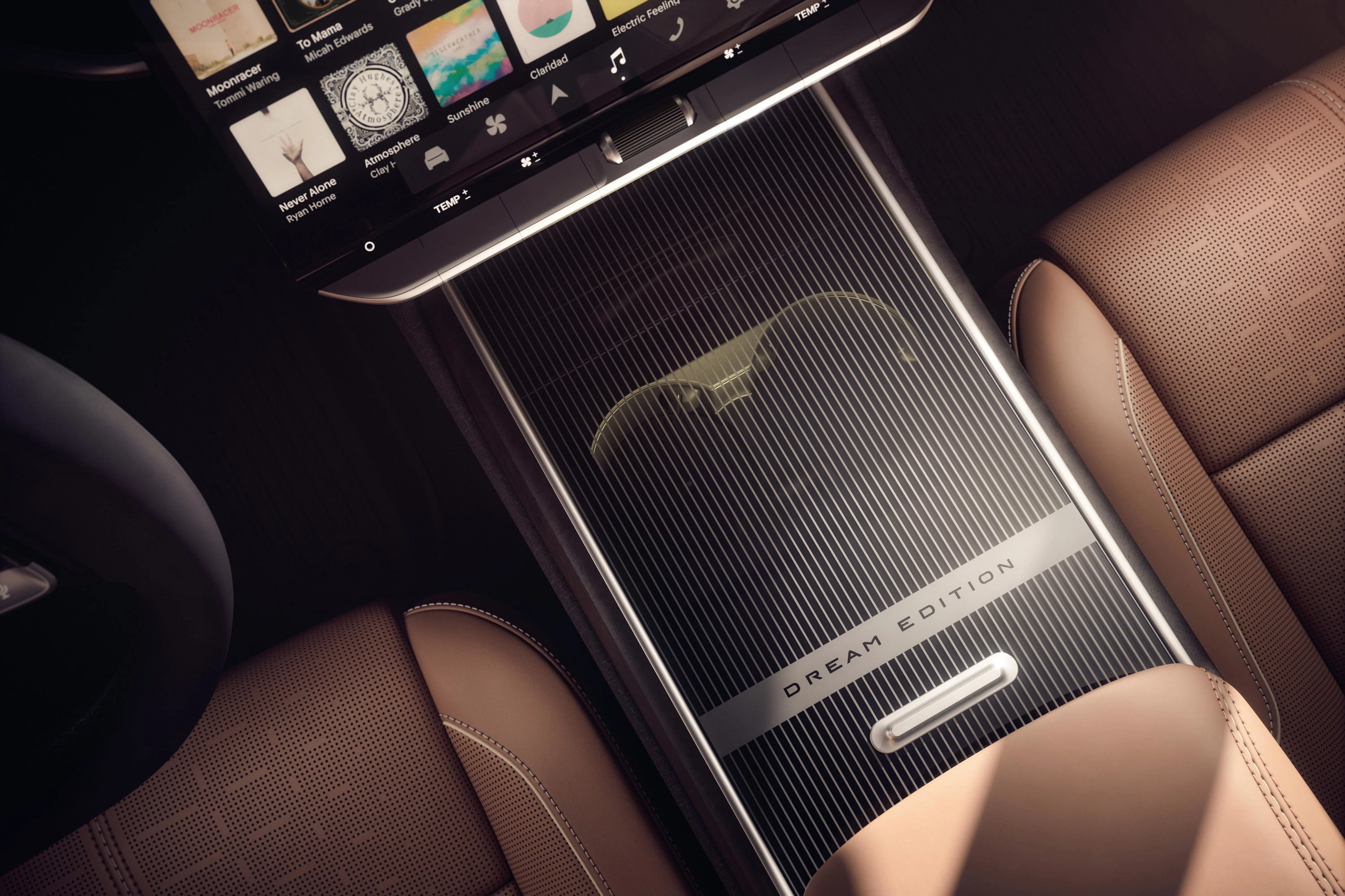 Lucid Gravity Grand Touring interior view