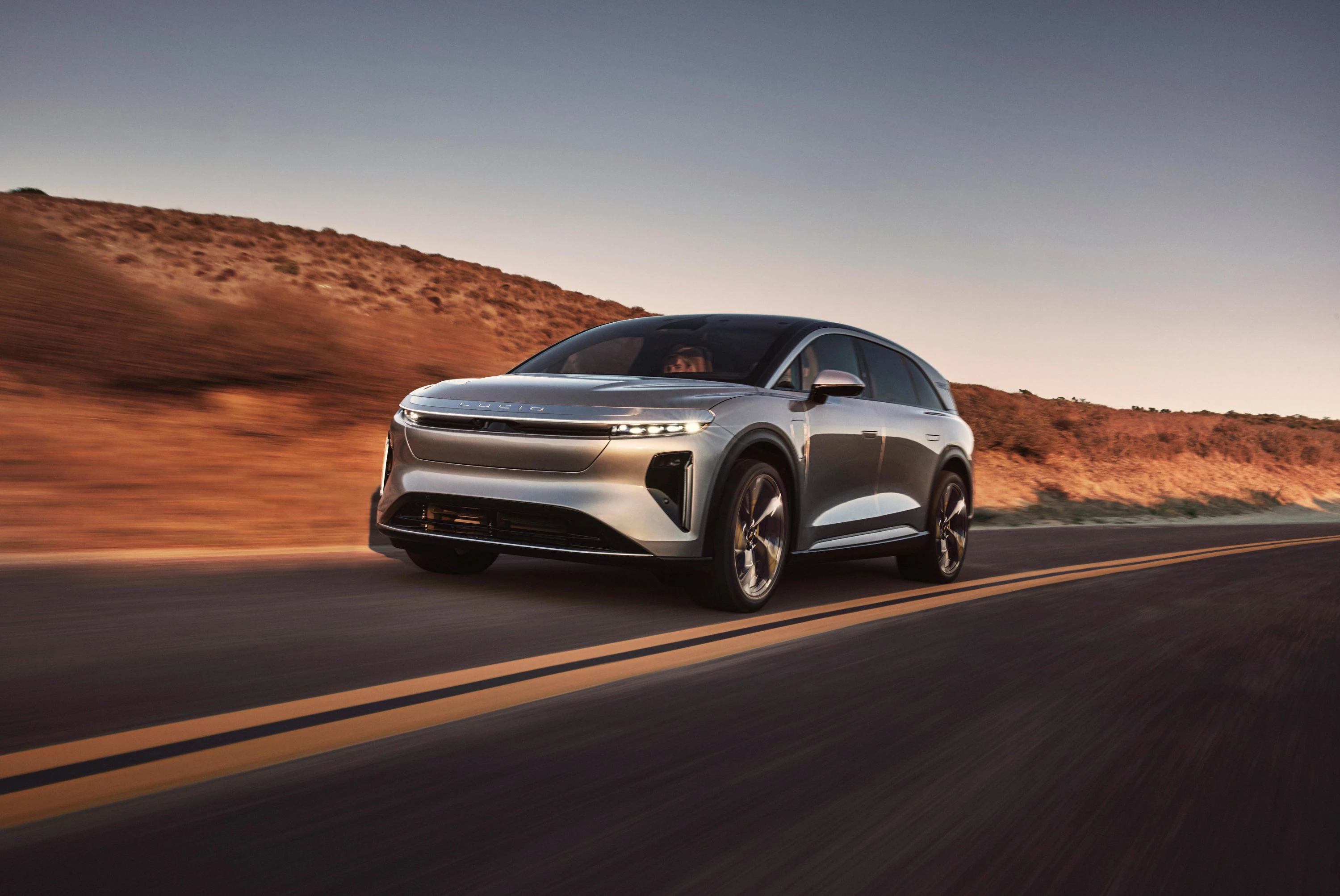 Lucid Gravity Grand Touring electric vehicle variant
