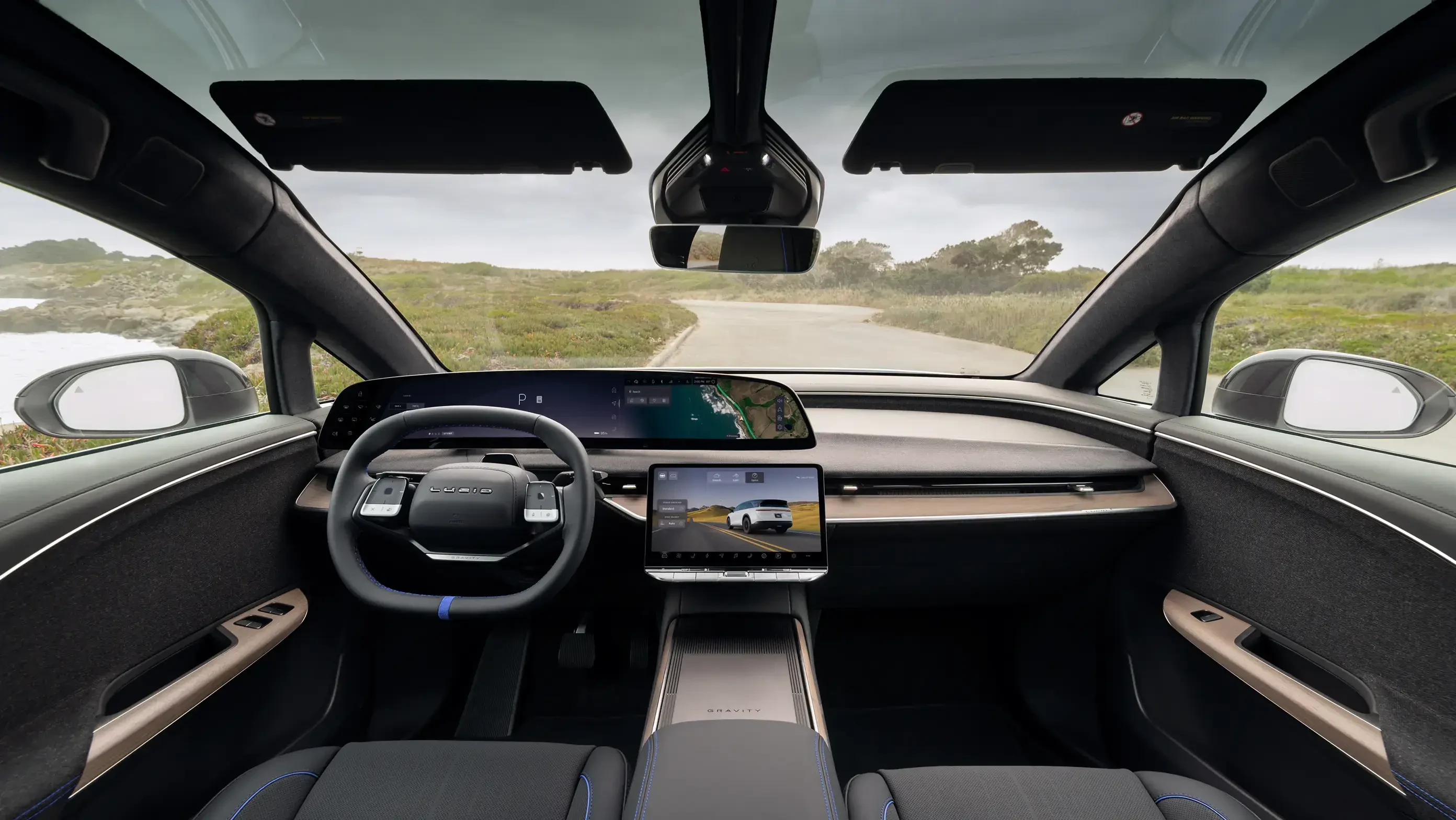 Lucid Gravity GT-S interior view