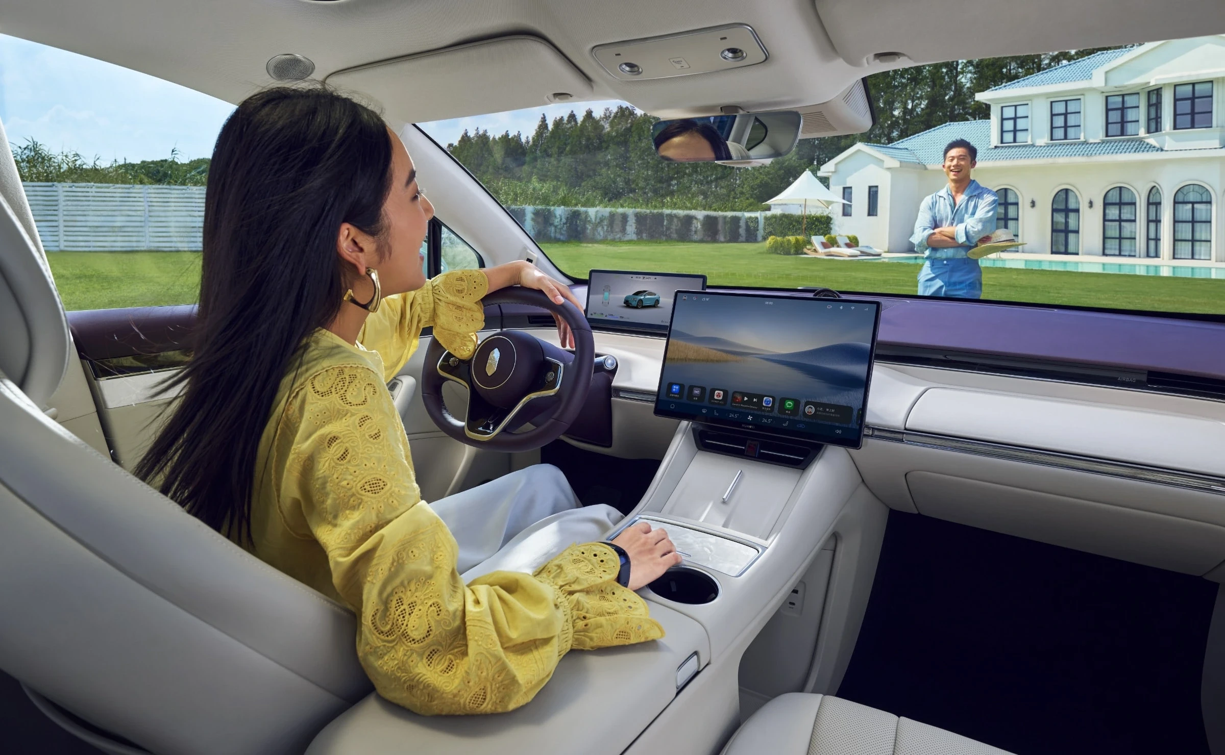 Luxeed R7 AWD 100 kWh interior view