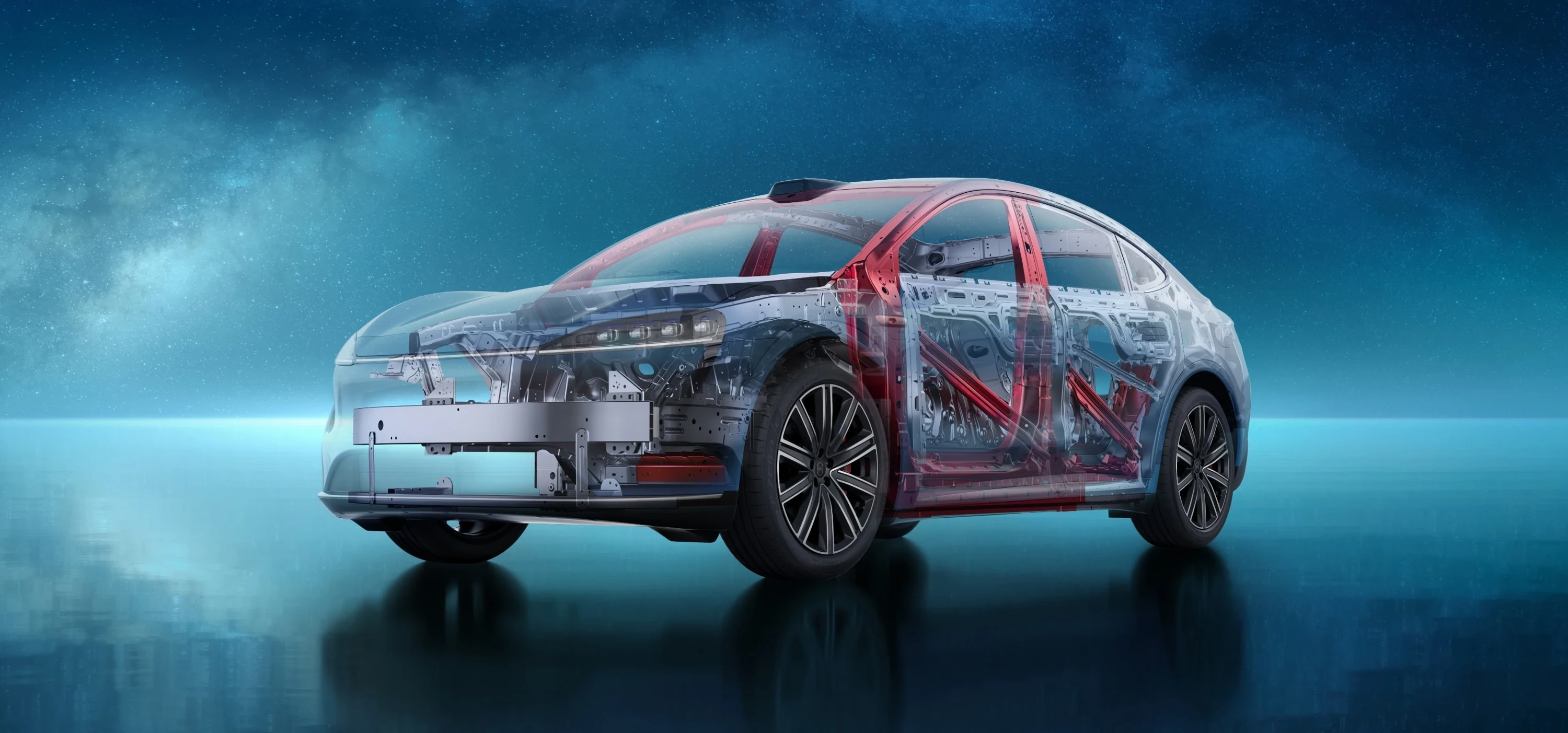 Luxeed R7 RWD 100 kWh technology view