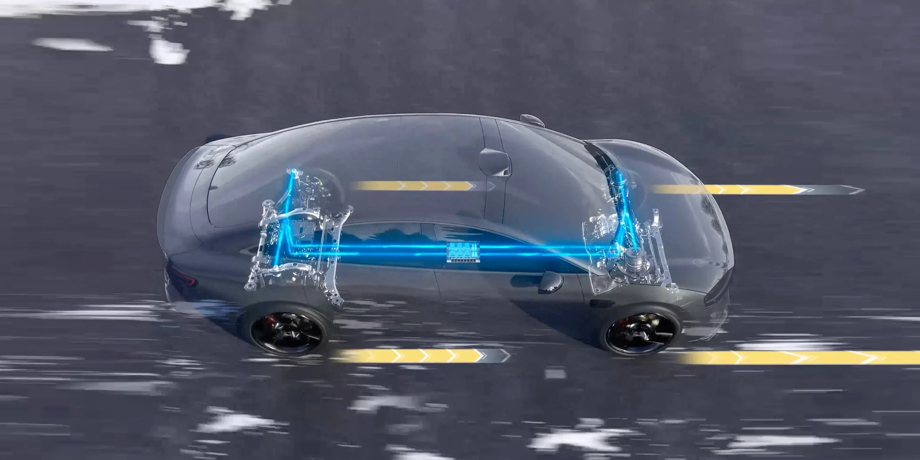 Luxeed S7 AWD 100 kWh technology view