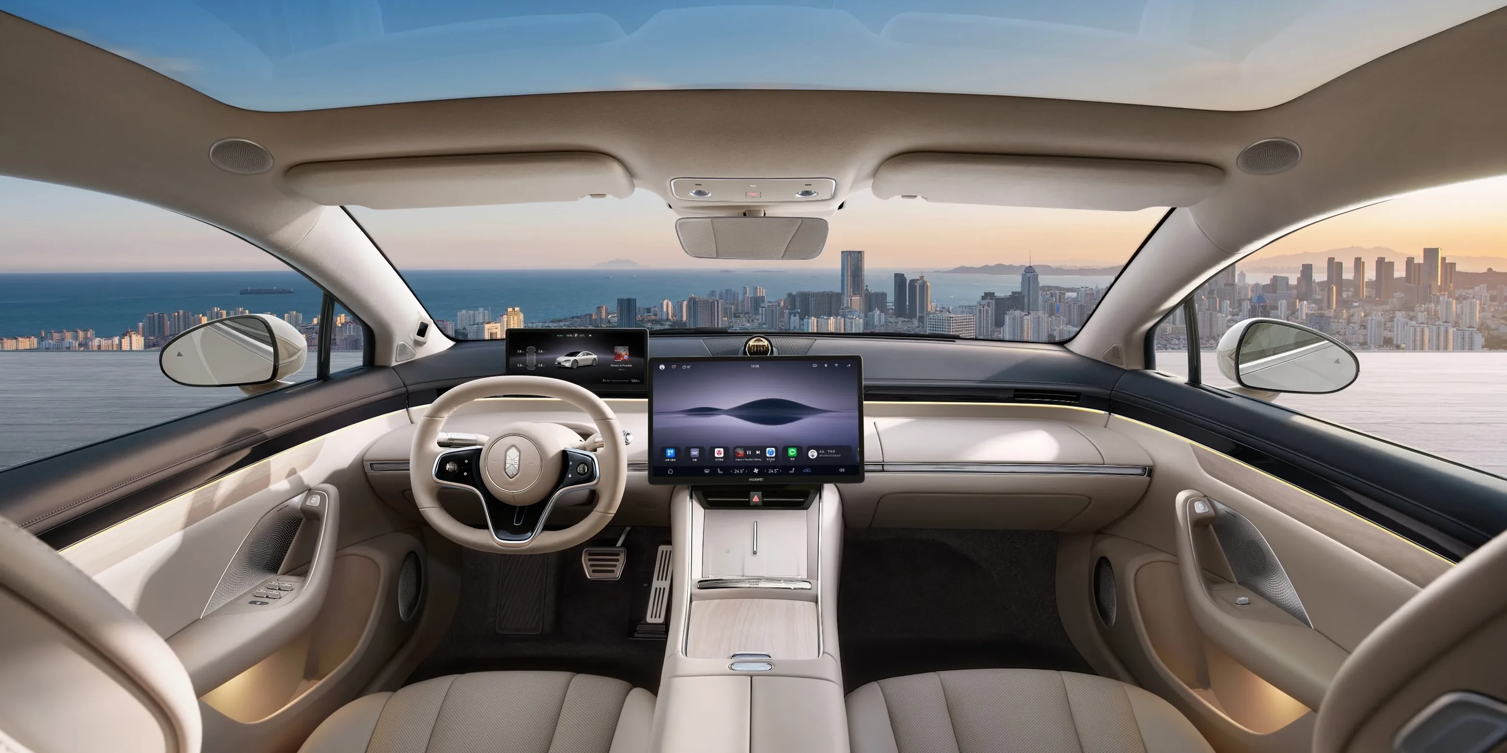 Luxeed S7 AWD 100 kWh interior view