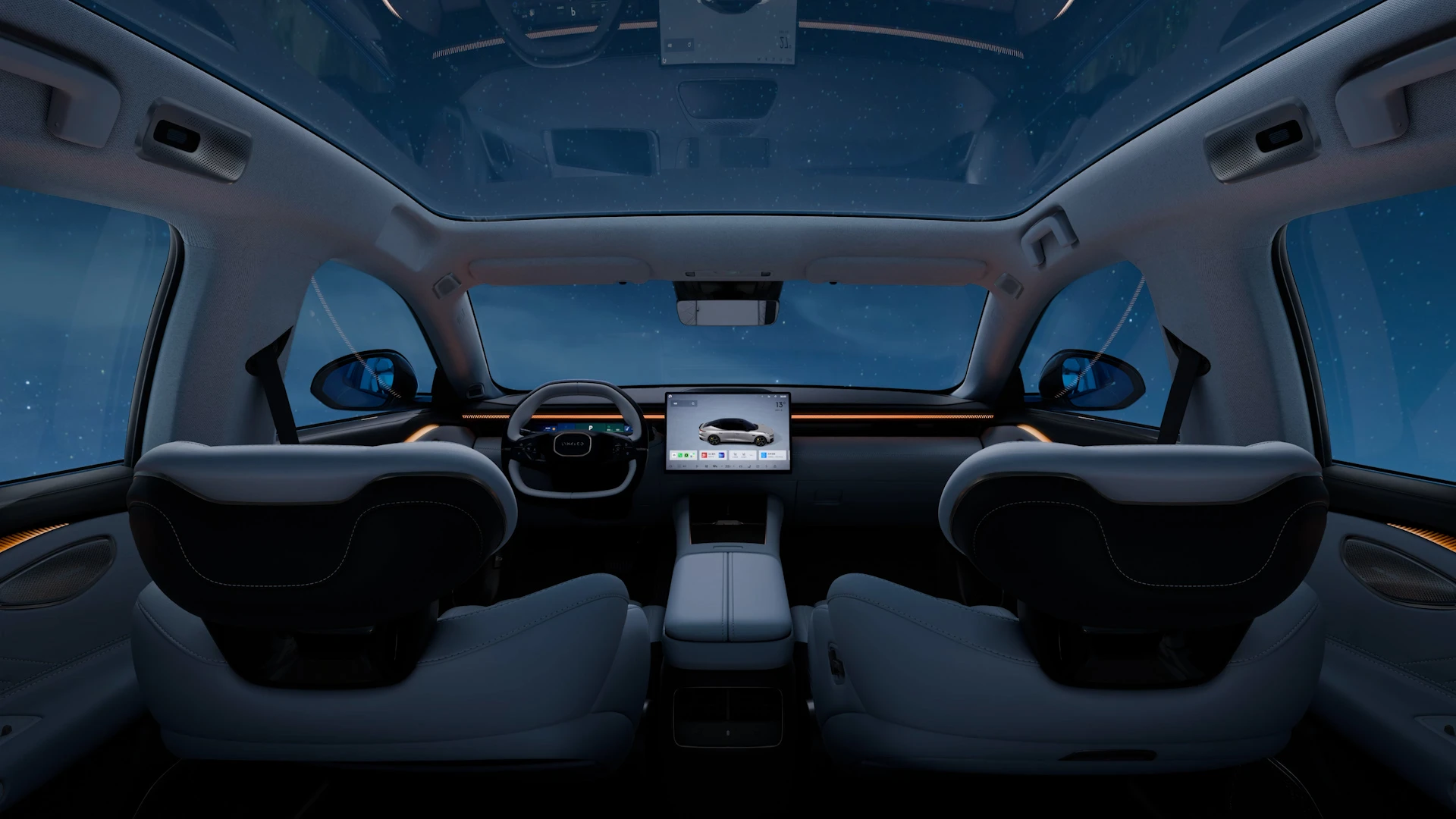 Lynk & Co 10 77 kWh RWD interior view