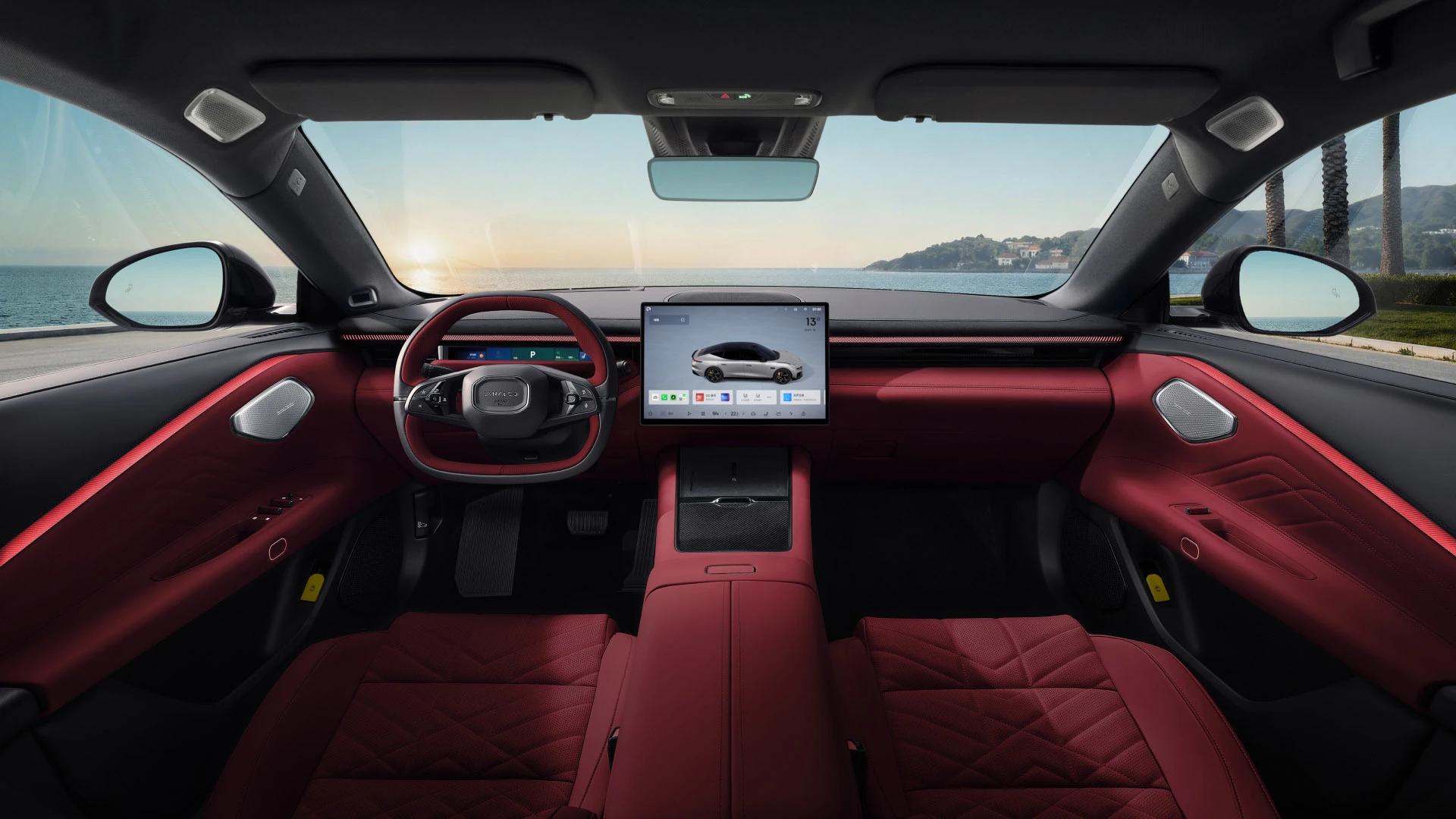 Lynk & Co 10 95 kWh RWD interior view