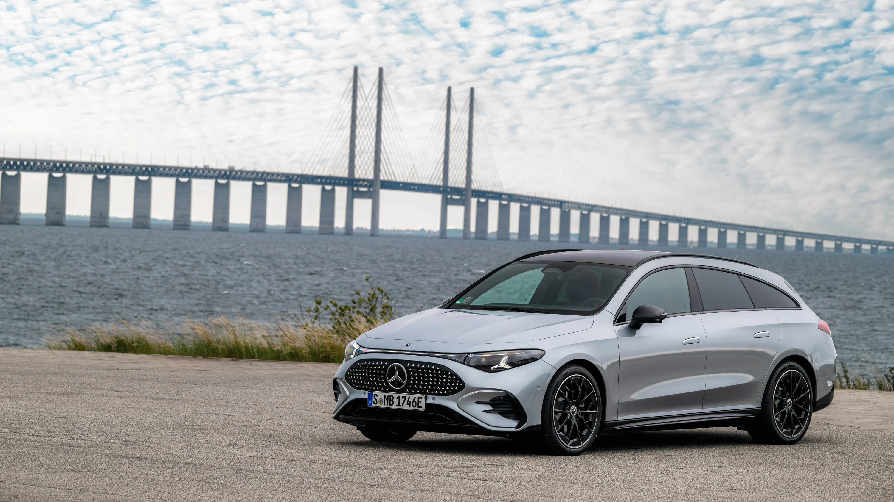 Mercedes CLA 350 4MATIC Shooting Brake electric vehicle exterior